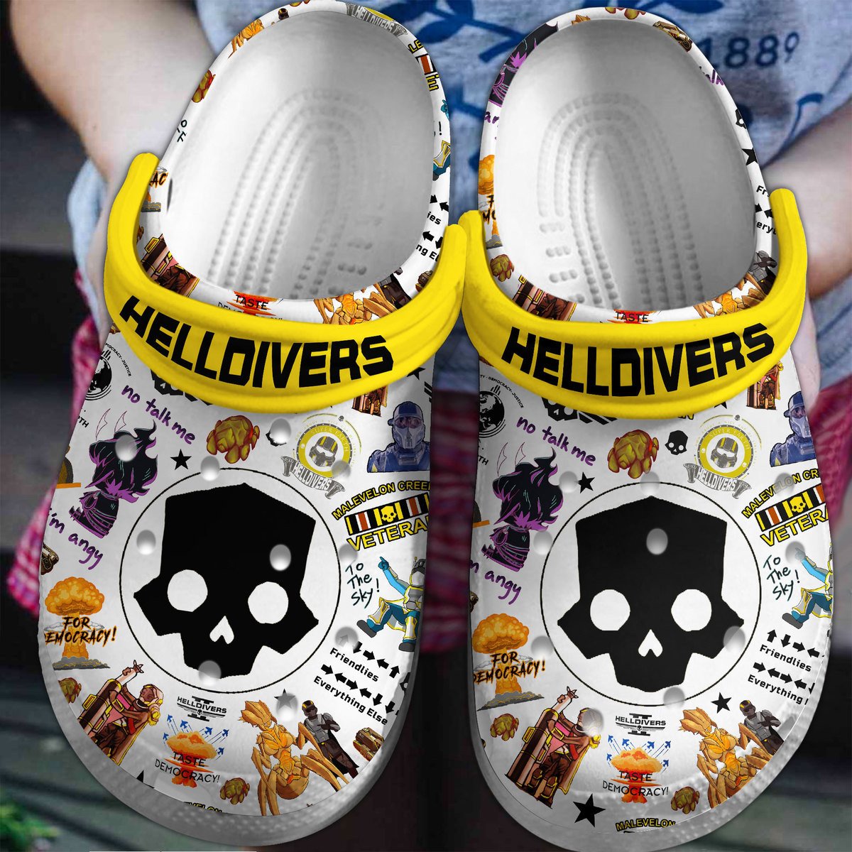 Helldivers Games Crocs For Men Women And Kids - GNL1462124