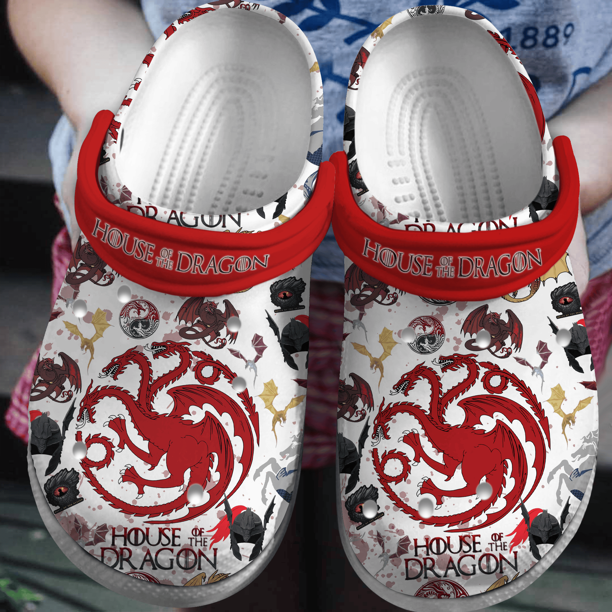 House Of The Dragon TV Series Crocs For Men Women And Kids - GNL1462169