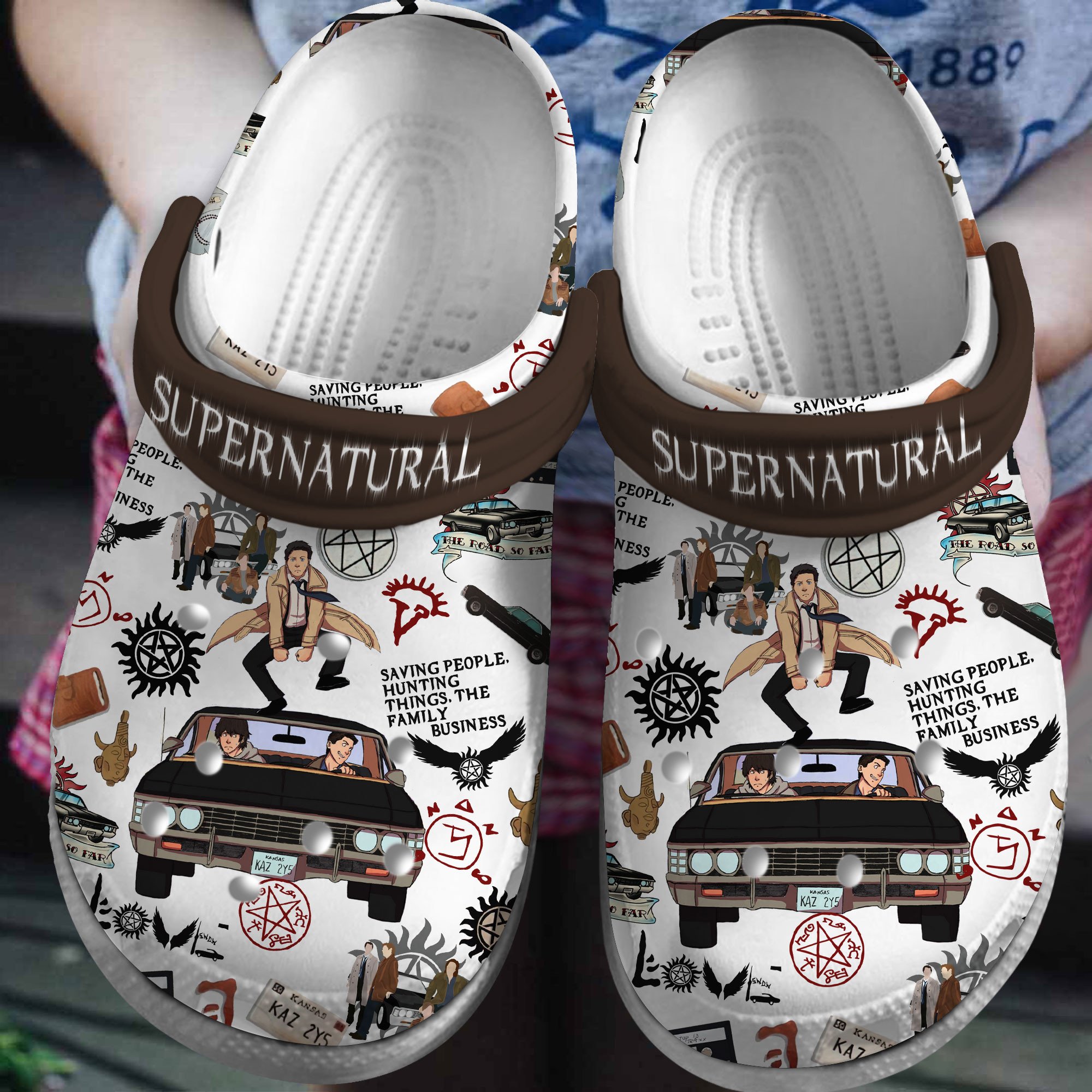Supernatural TV Series Crocs For Men Women And Kids - GNL1462133