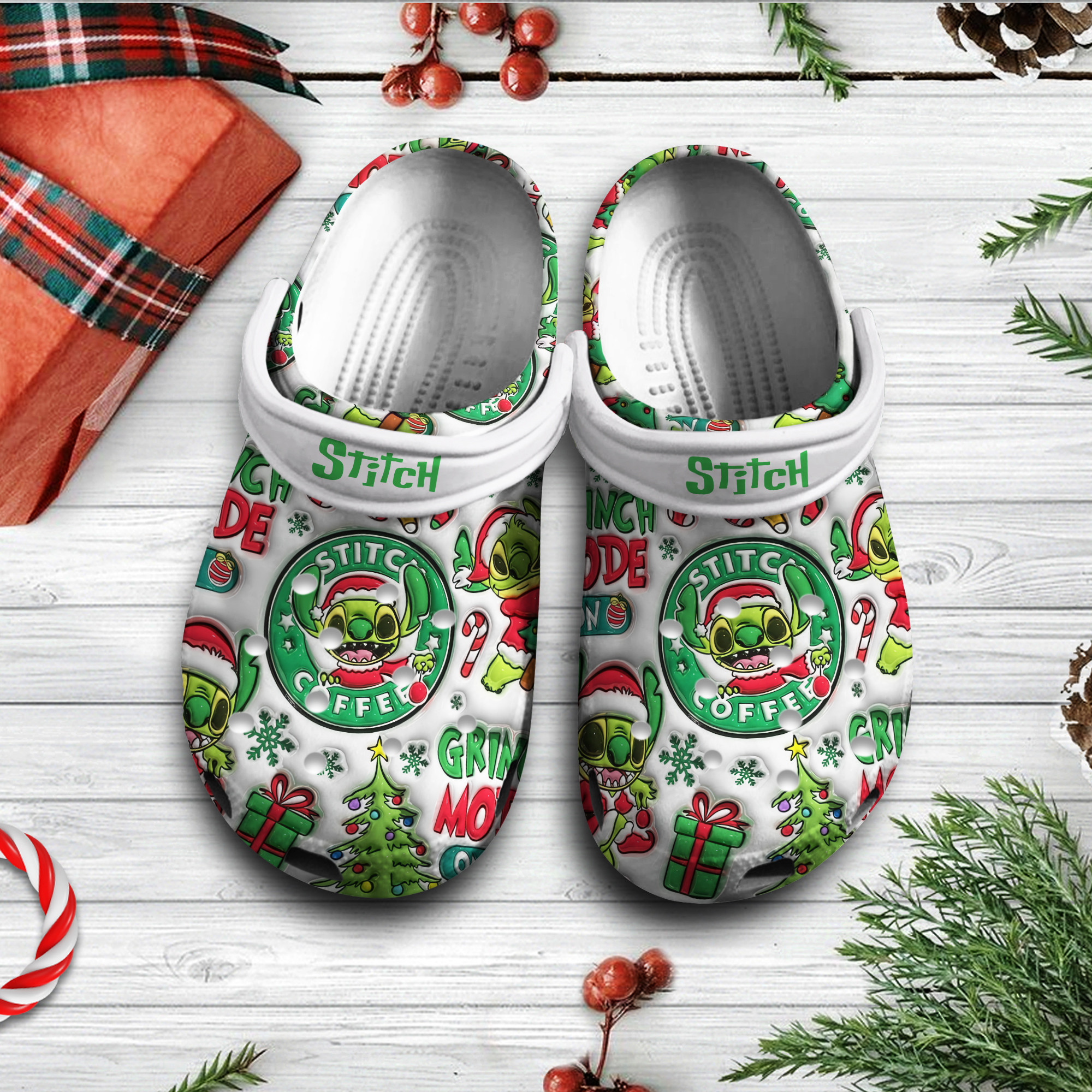 Lilo And Stitch Christmas Disney Cartoon Crocs - GNL1462181