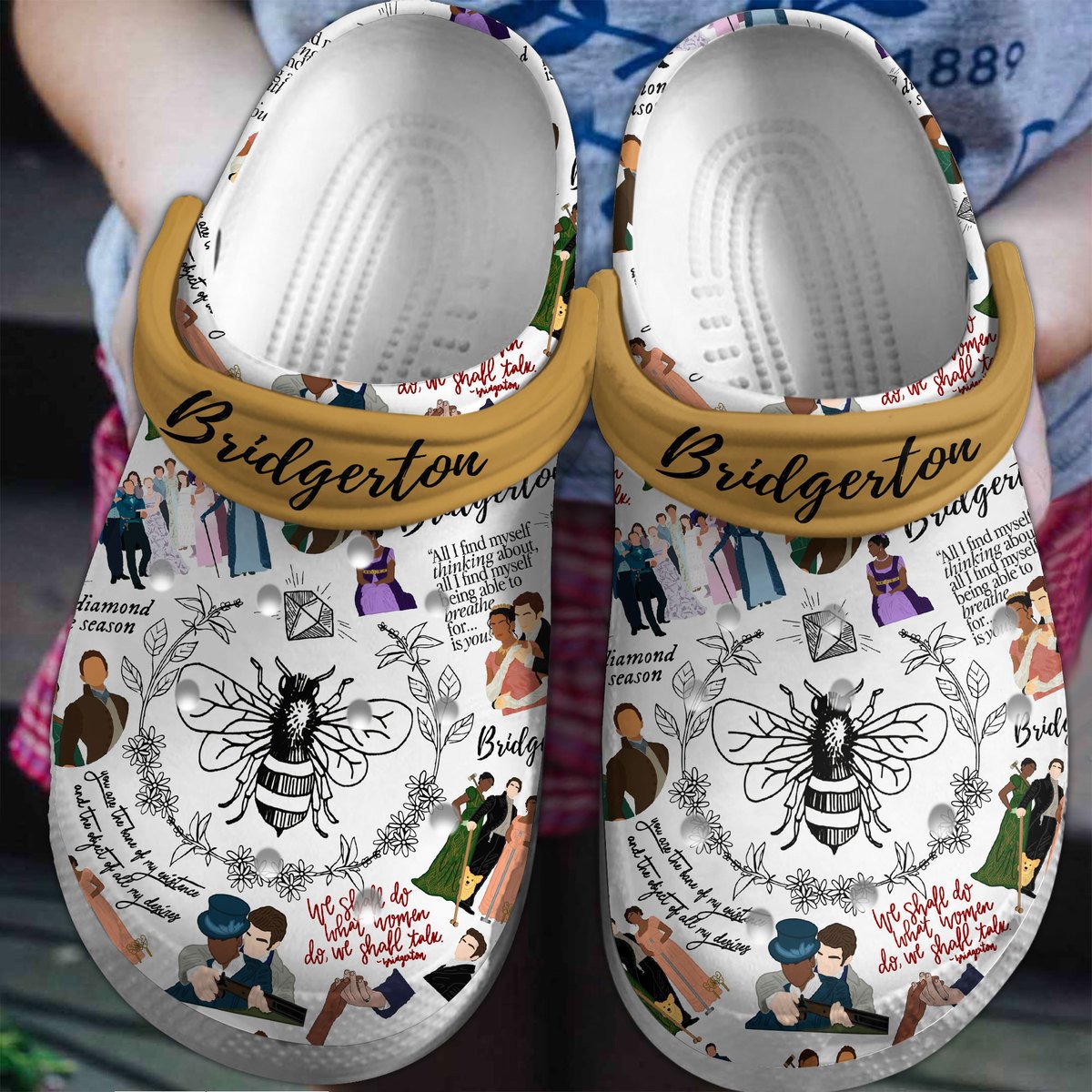 Bridgerton TV SeriesCrocs For Men Women And Kids - GNL1462191