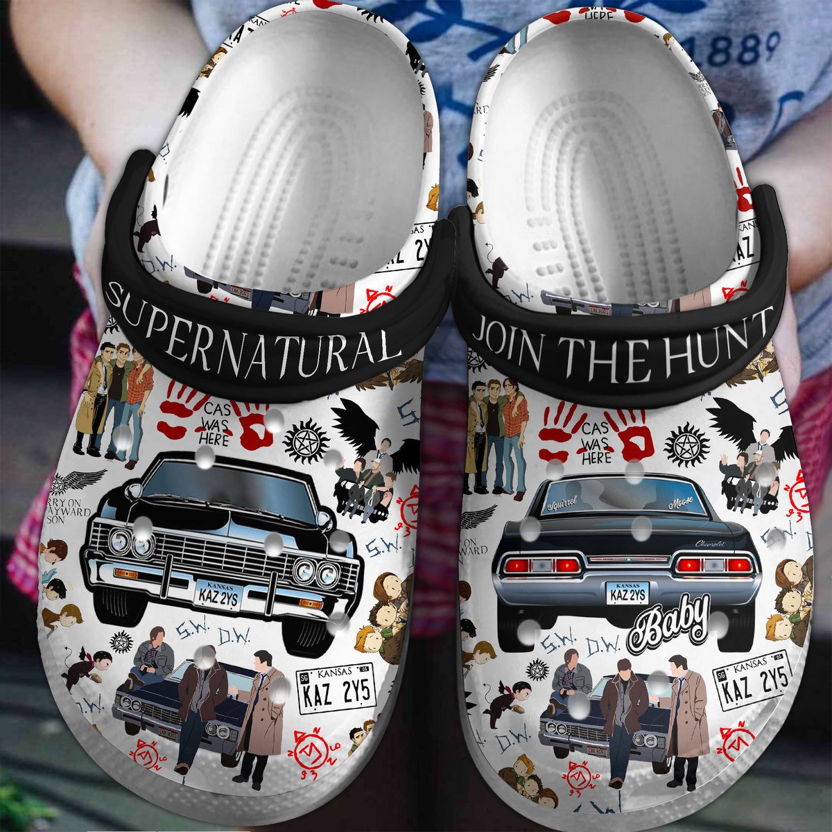 Supernatural TV Series Crocs For Men Women And Kids - GNL1462177