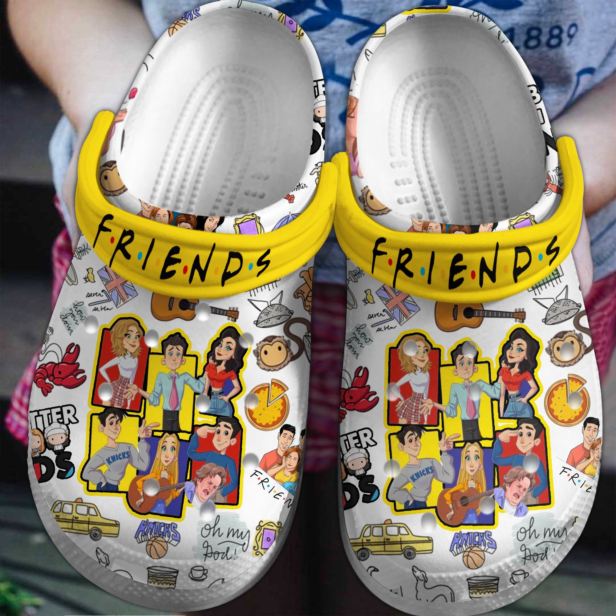 Friends TV Series Crocs For Men Women And Kids - GNL1462208