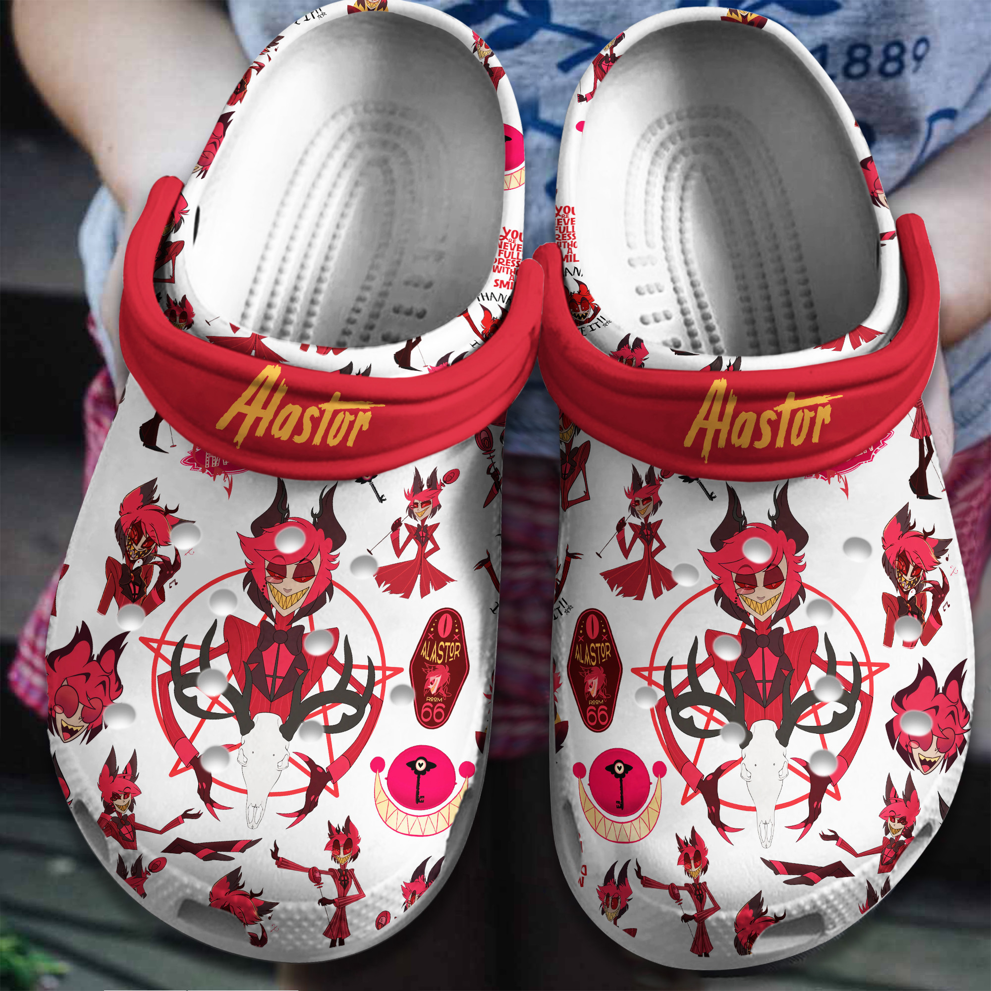 Hazbin Hotel TV Series Crocs For Men Women And Kids - GNL1462235