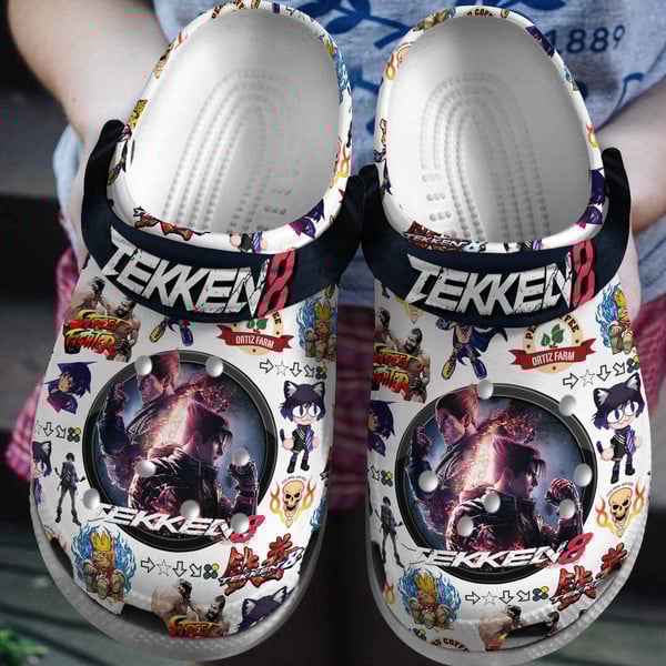 Tekken 8 Game Crocs For Men Women And Kidss