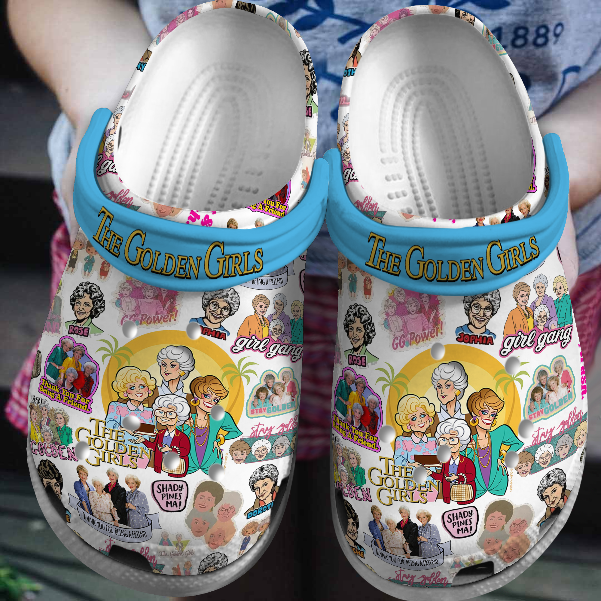 The Golden Girls TV Series Crocs For Men Women And Kids - GNL1462319