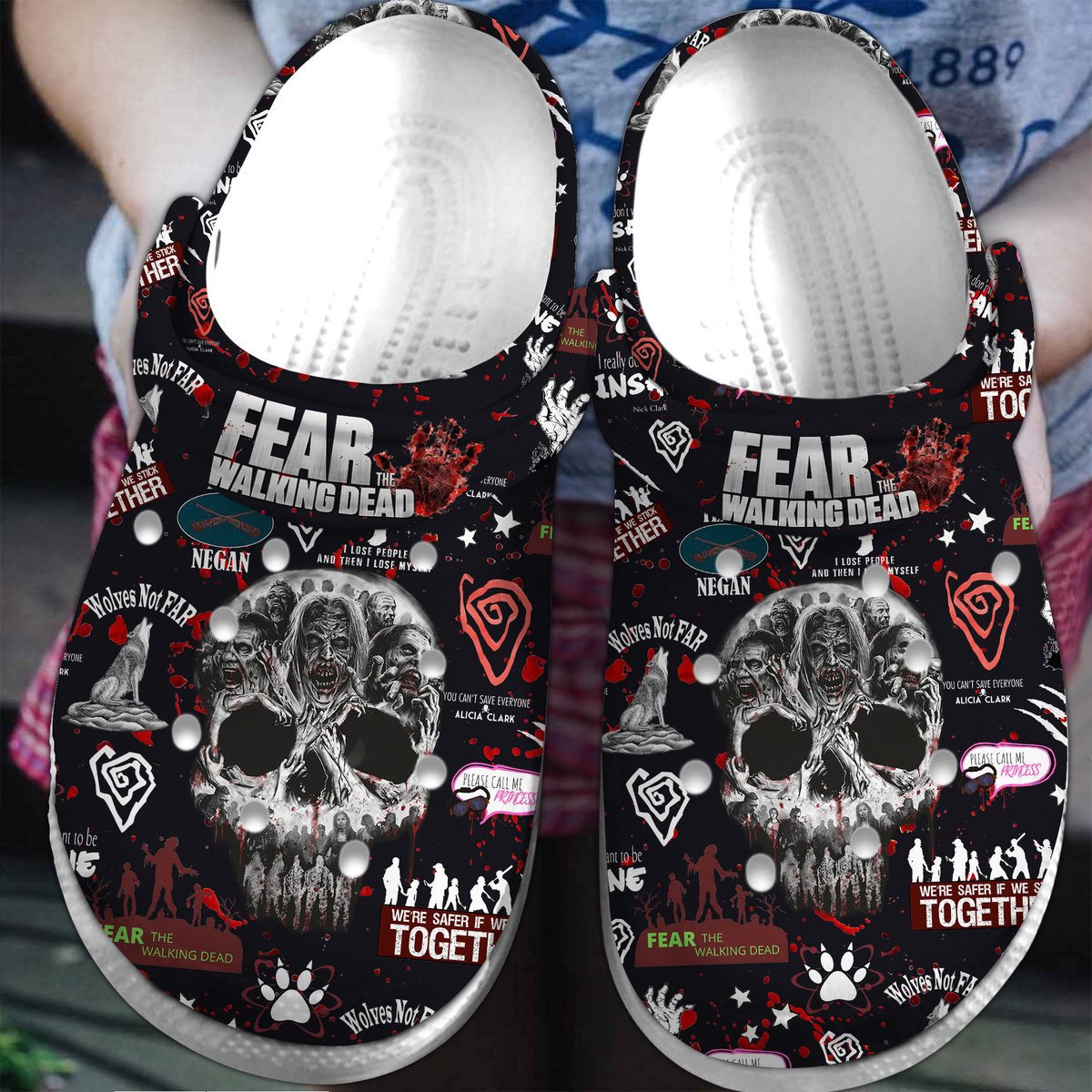 The Walking Dead TV series Crocs For Men Women And Kids - GNL1462328