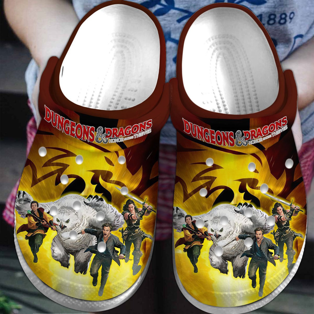 Dungeons And Dragons Game Crocs For Men Women And Kids - GNL1462327