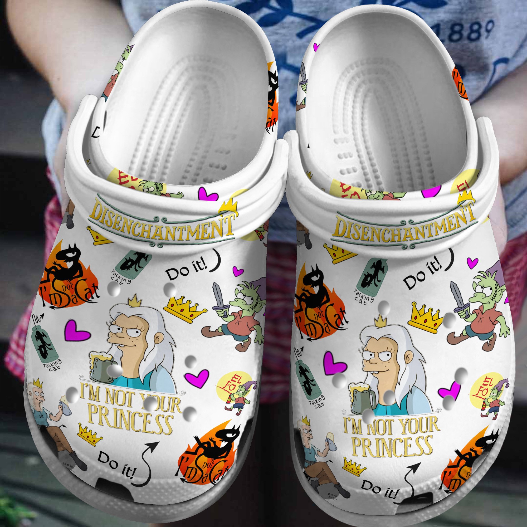 Disenchantment TV series Crocs For Men Women And Kids