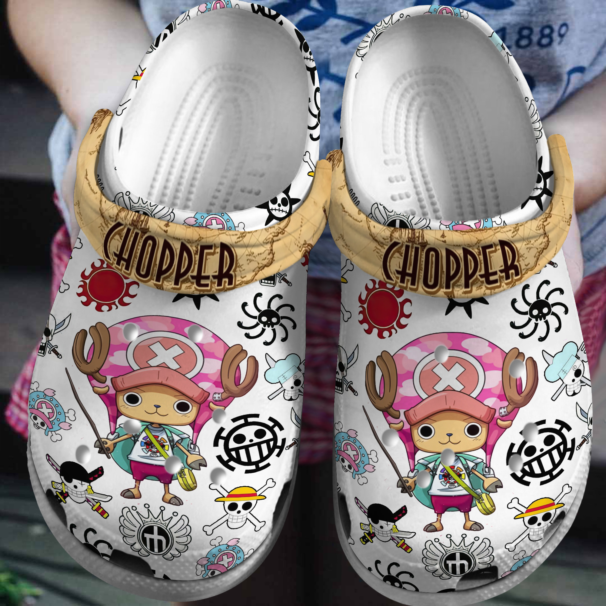 One Piece Anime Crocs For Men Women And Kids - GNL1462370