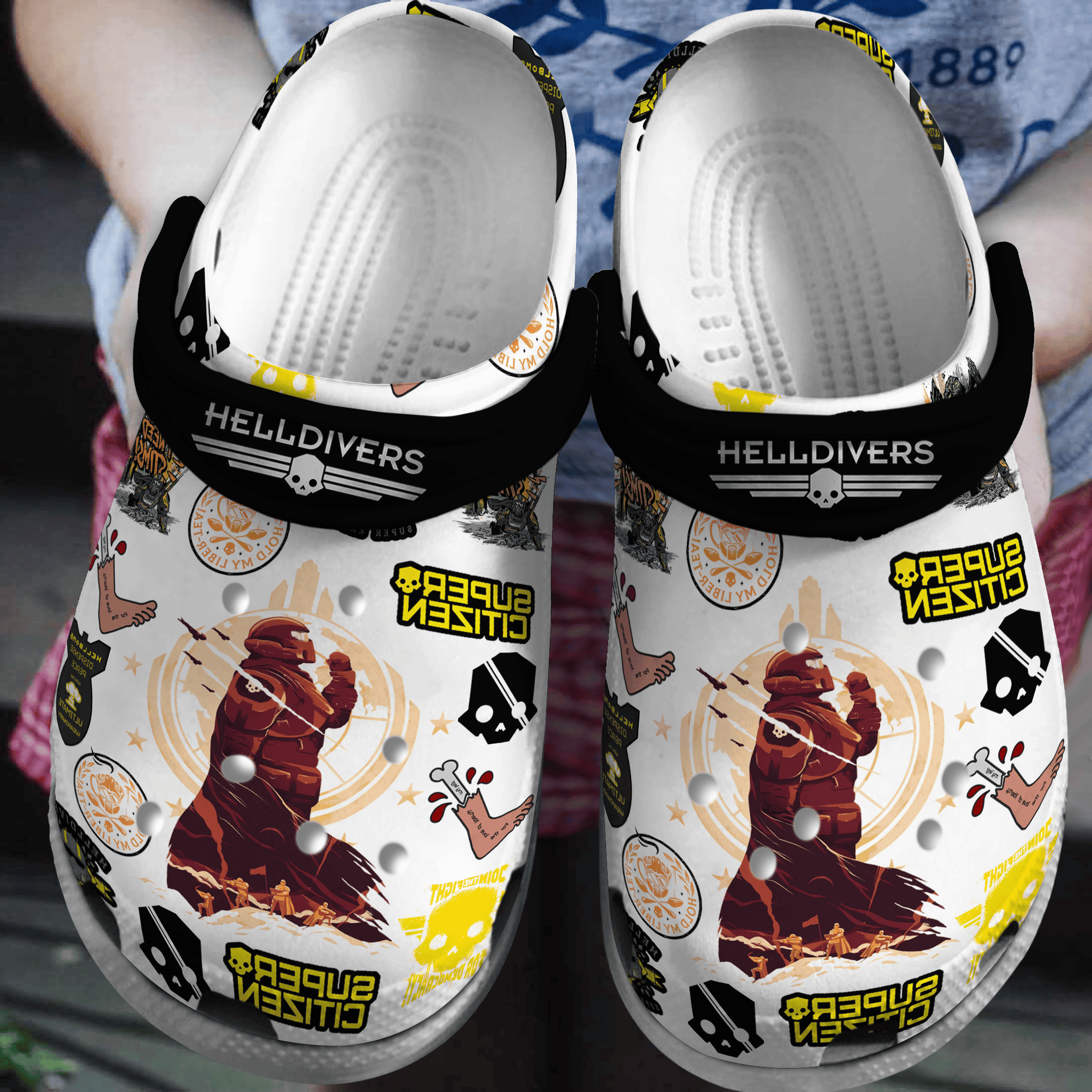 Helldivers Game Crocs For Men Women And Kids - GNL1462358