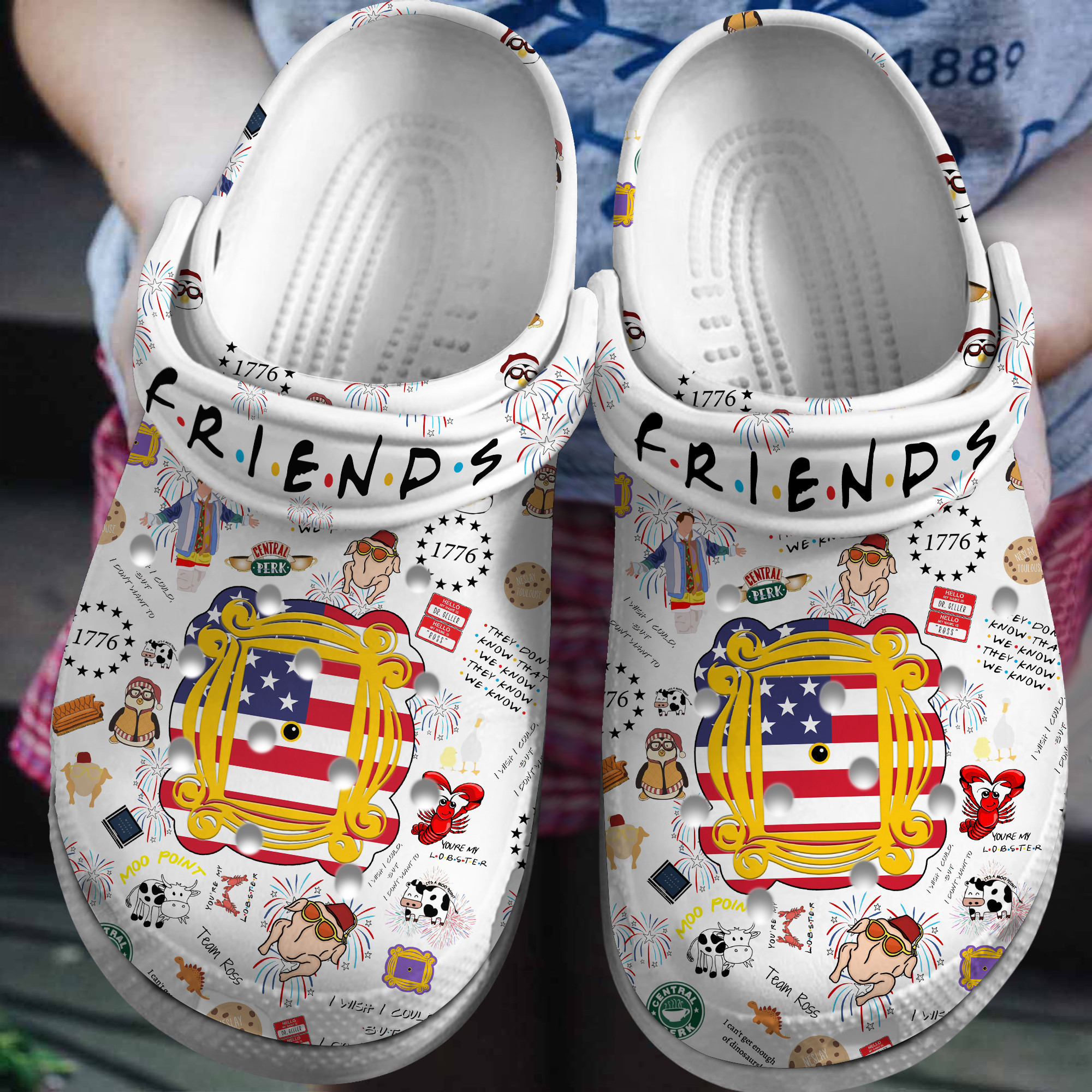 Friends TV Series Crocs For Men Women And Kids - GNL1462361