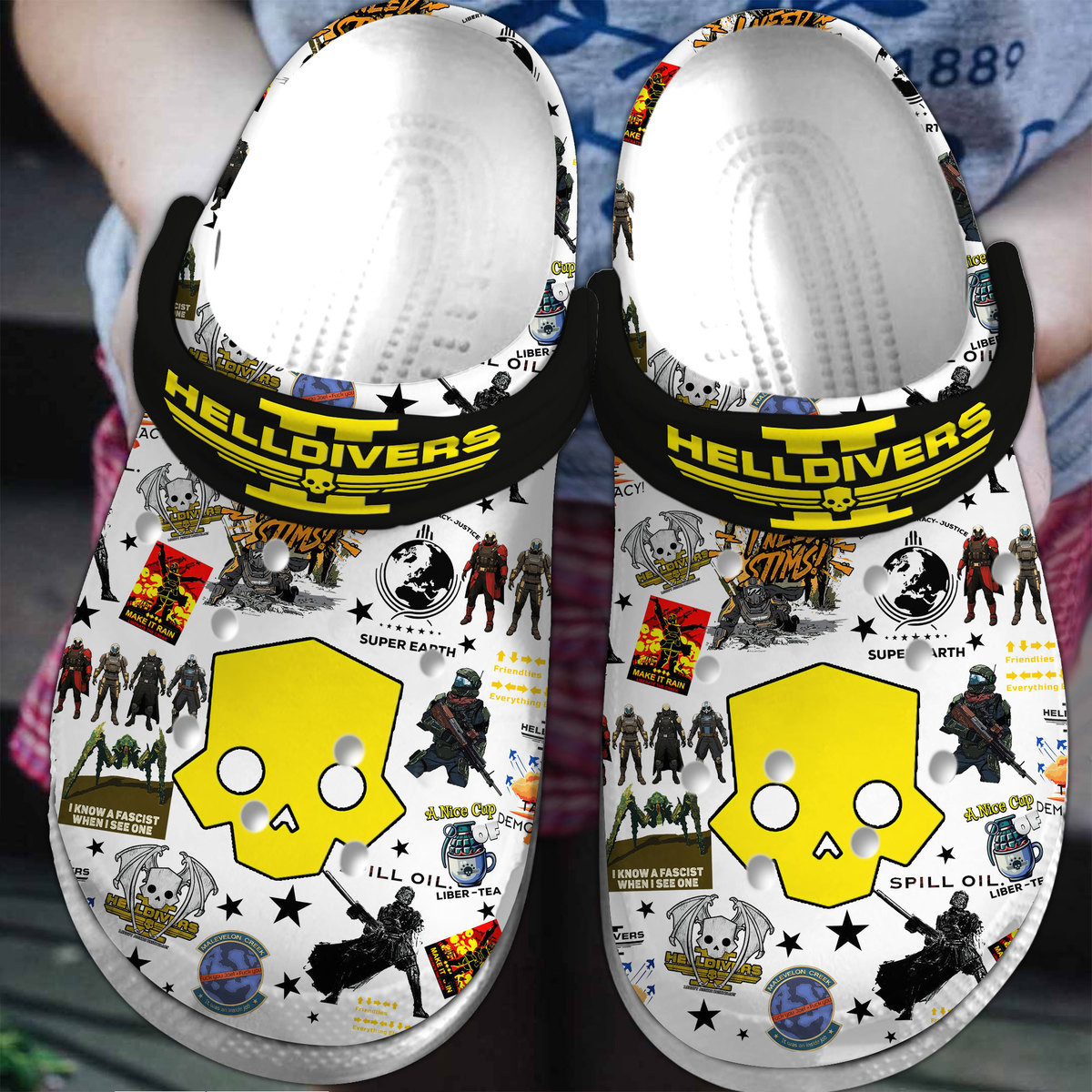 Helldivers Game Crocs For Men Women And Kids - GNL1462383