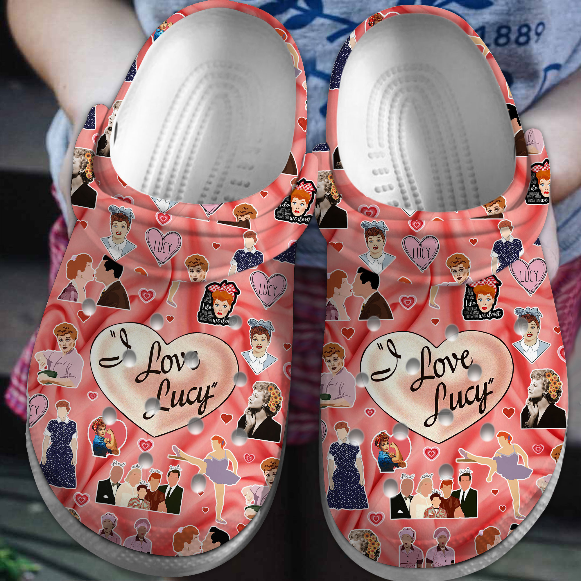 I Love Lucy TV Series Crocs For Men Women And Kids - GNL1462399