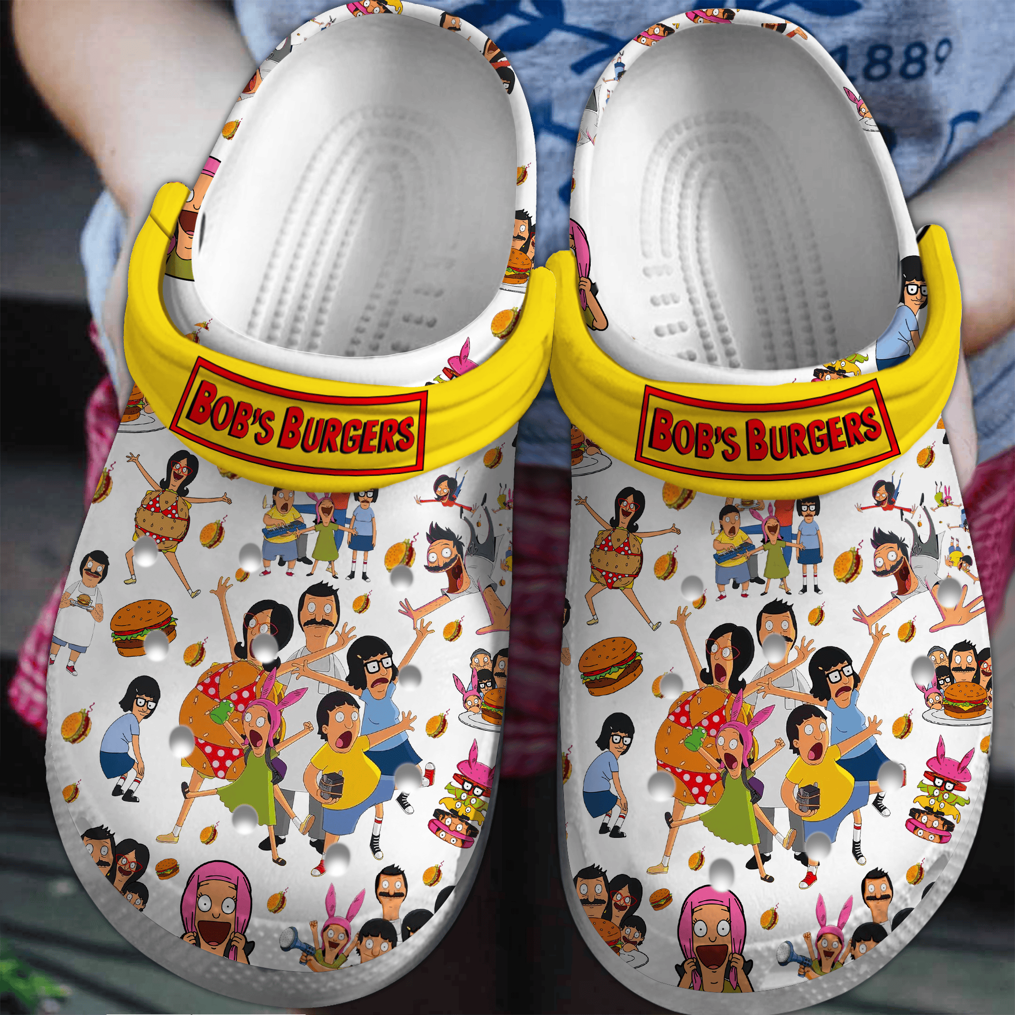 Bobs Burgers TV Series Crocs For Men Women And Kids
