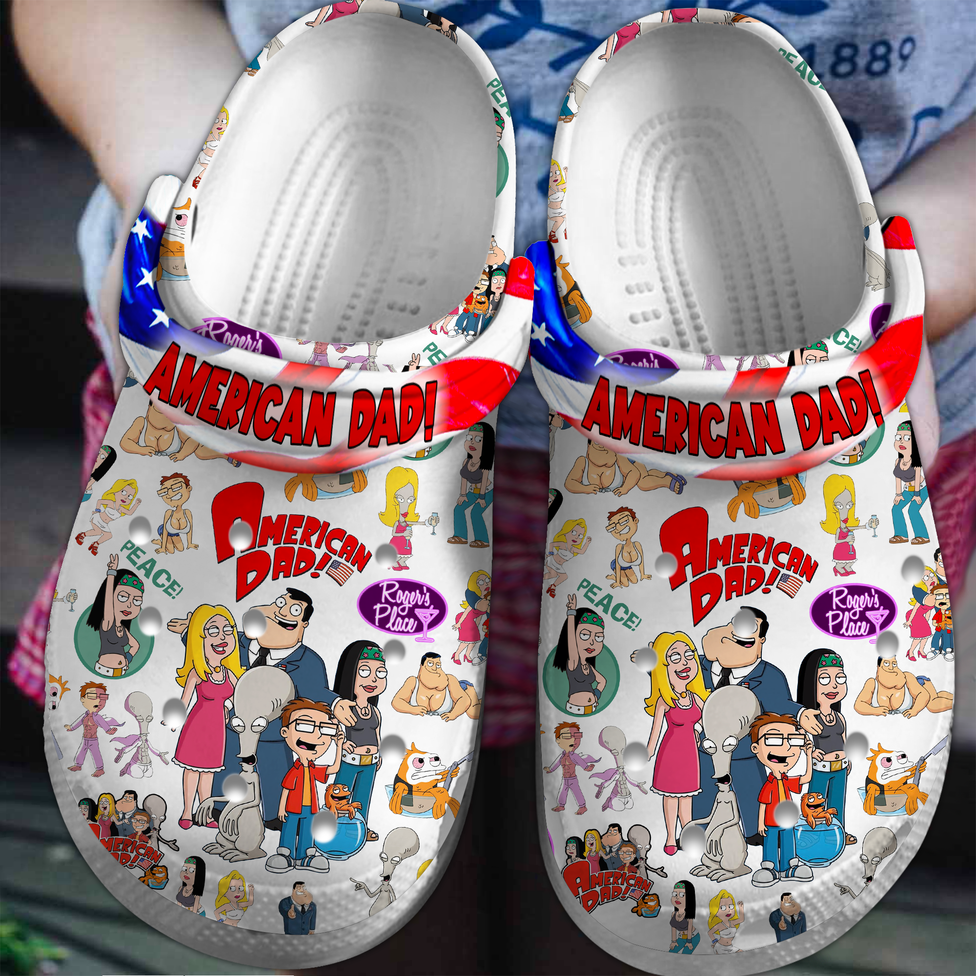 American Dad! TV Series Crocs For Men Women And Kids