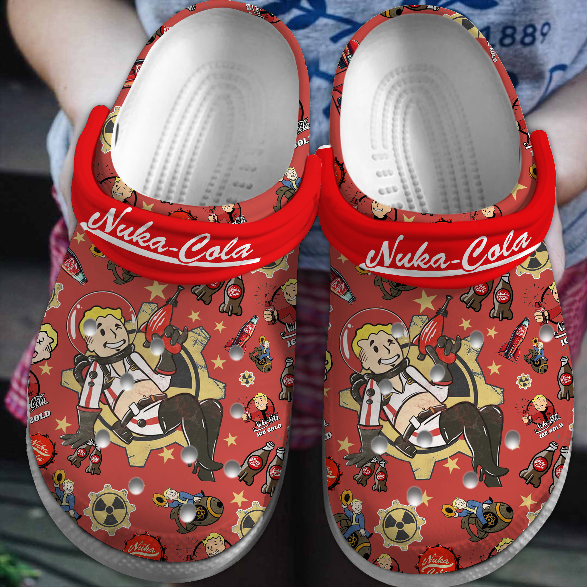 Nuka-Cola Fallout Game Crocs For Men Women And Kids
