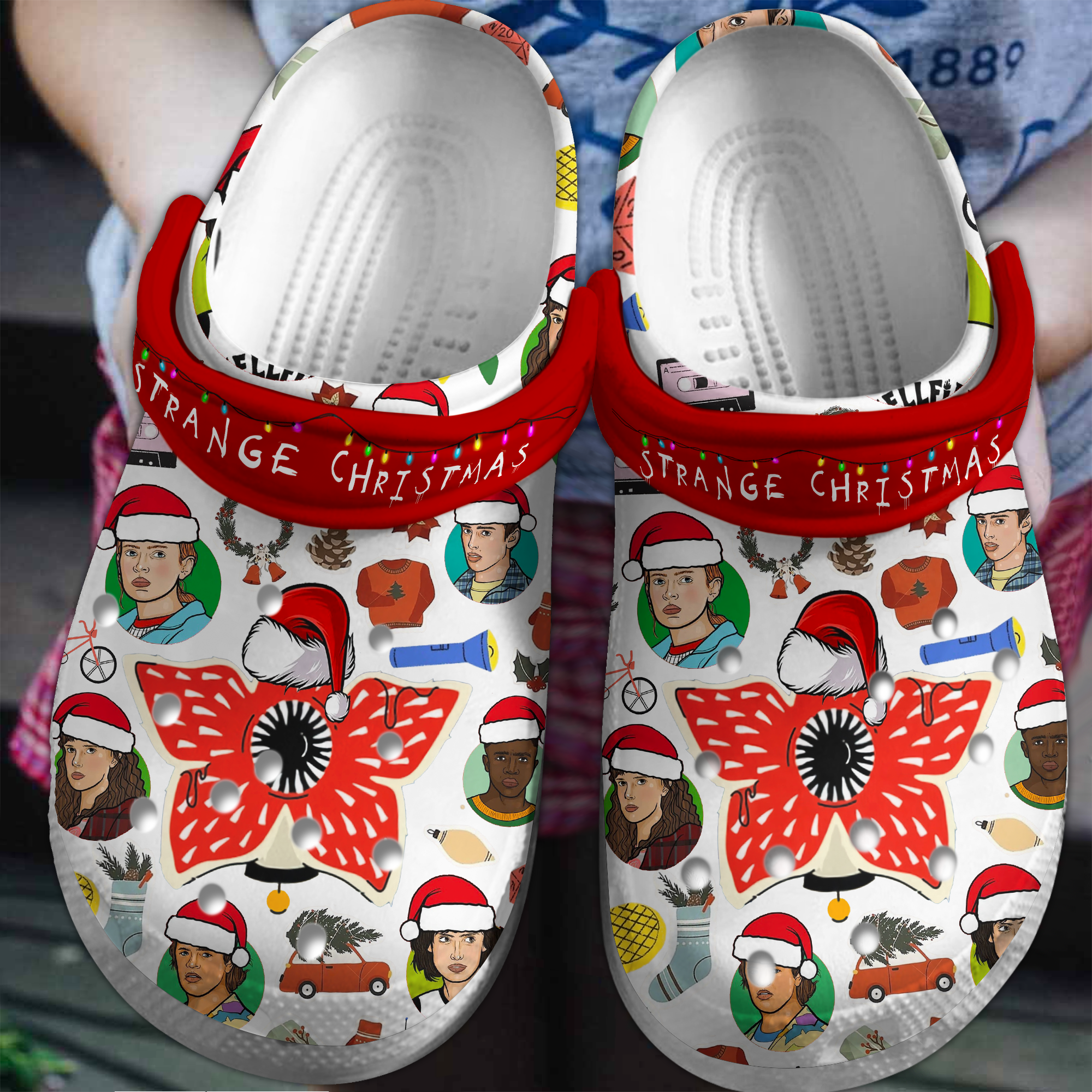 Stranger Things Christmas TV SeriesCrocs For Men Women And Kids