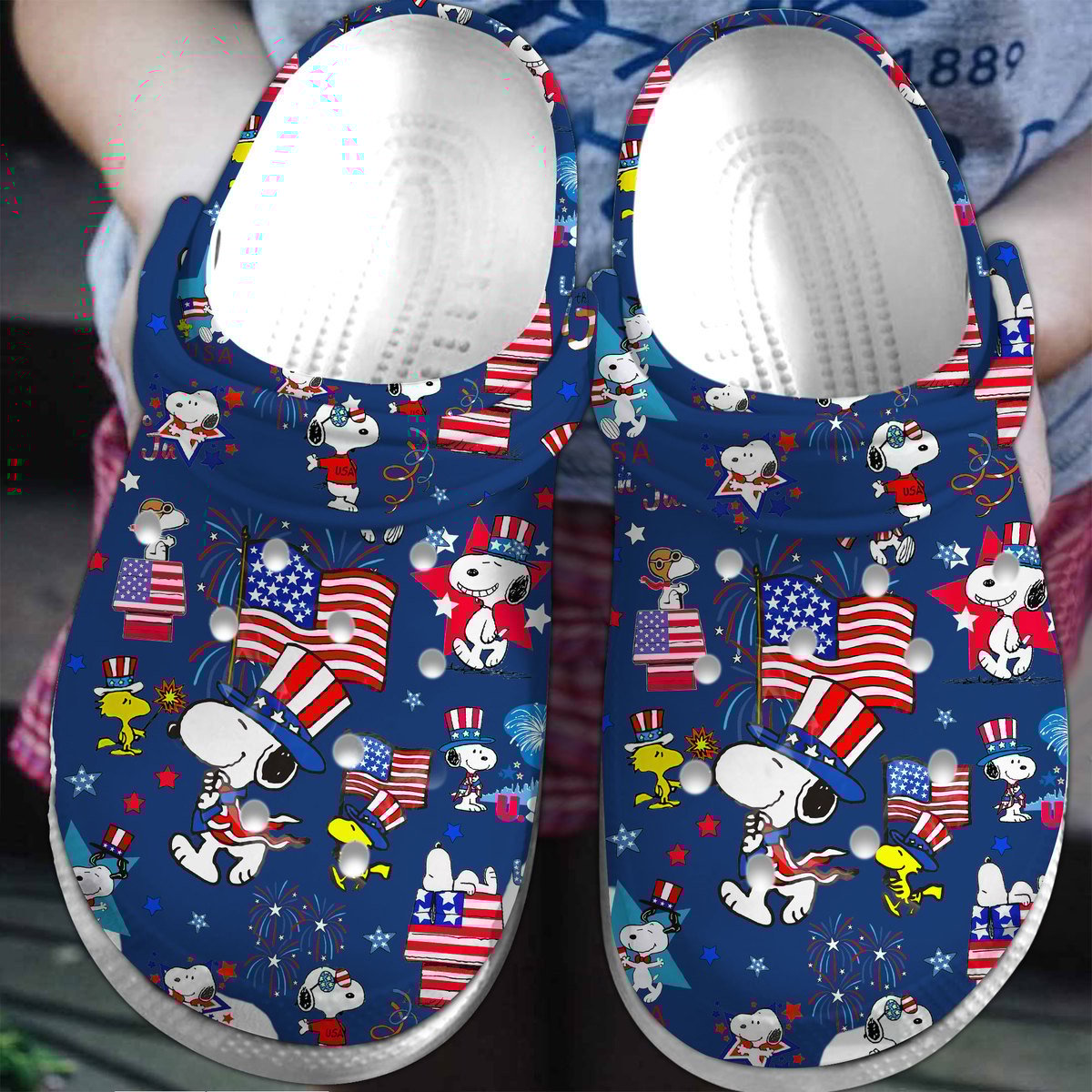 Snoppy Cartoon Crocs For Men Women And Kids - GNL1462521