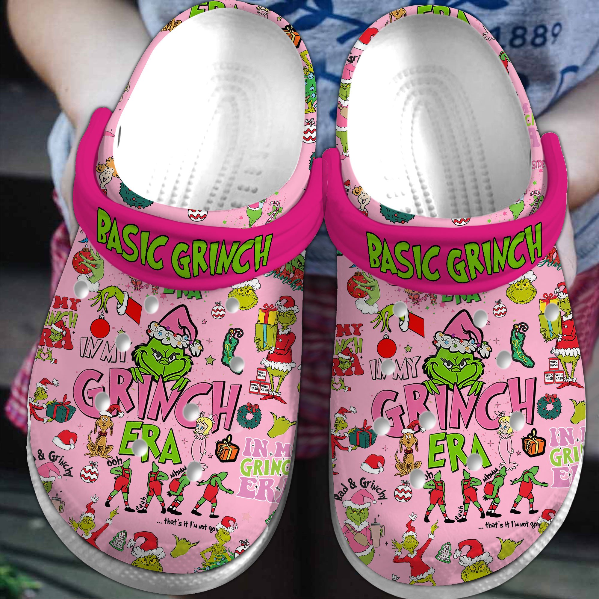 The Grinch Cartoon Crocs For Men Women And Kids - GNL1462558