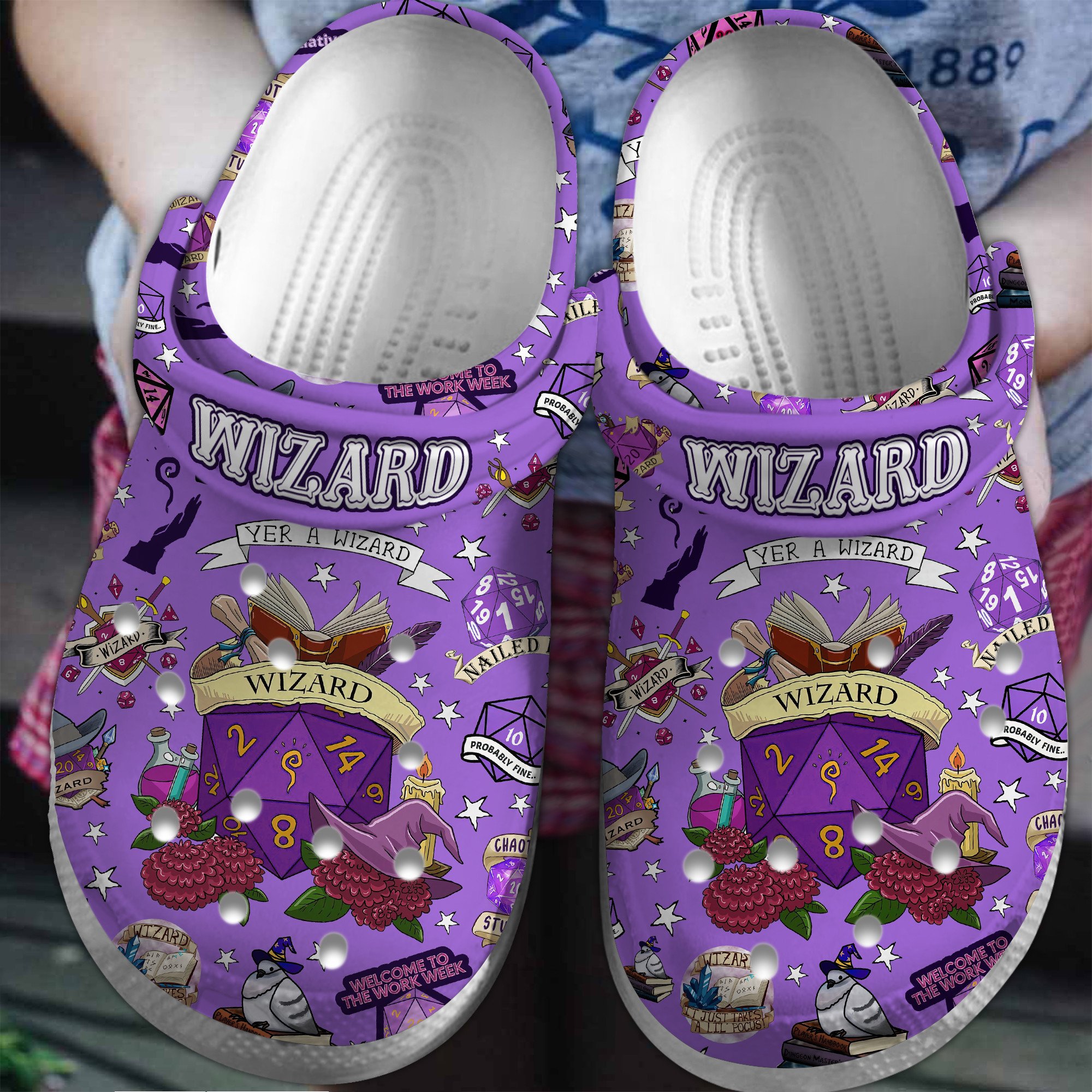 Dungeons And Dragons Game Crocs For Men Women And Kids - GNL1462529