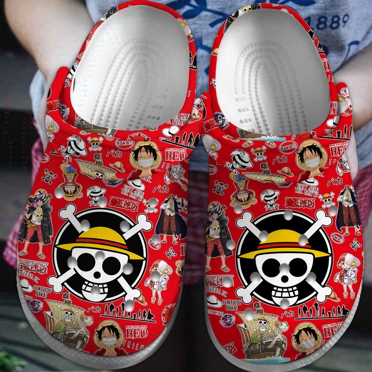 One Piece Anime Crocs For Men Women And Kids - GNL1462537