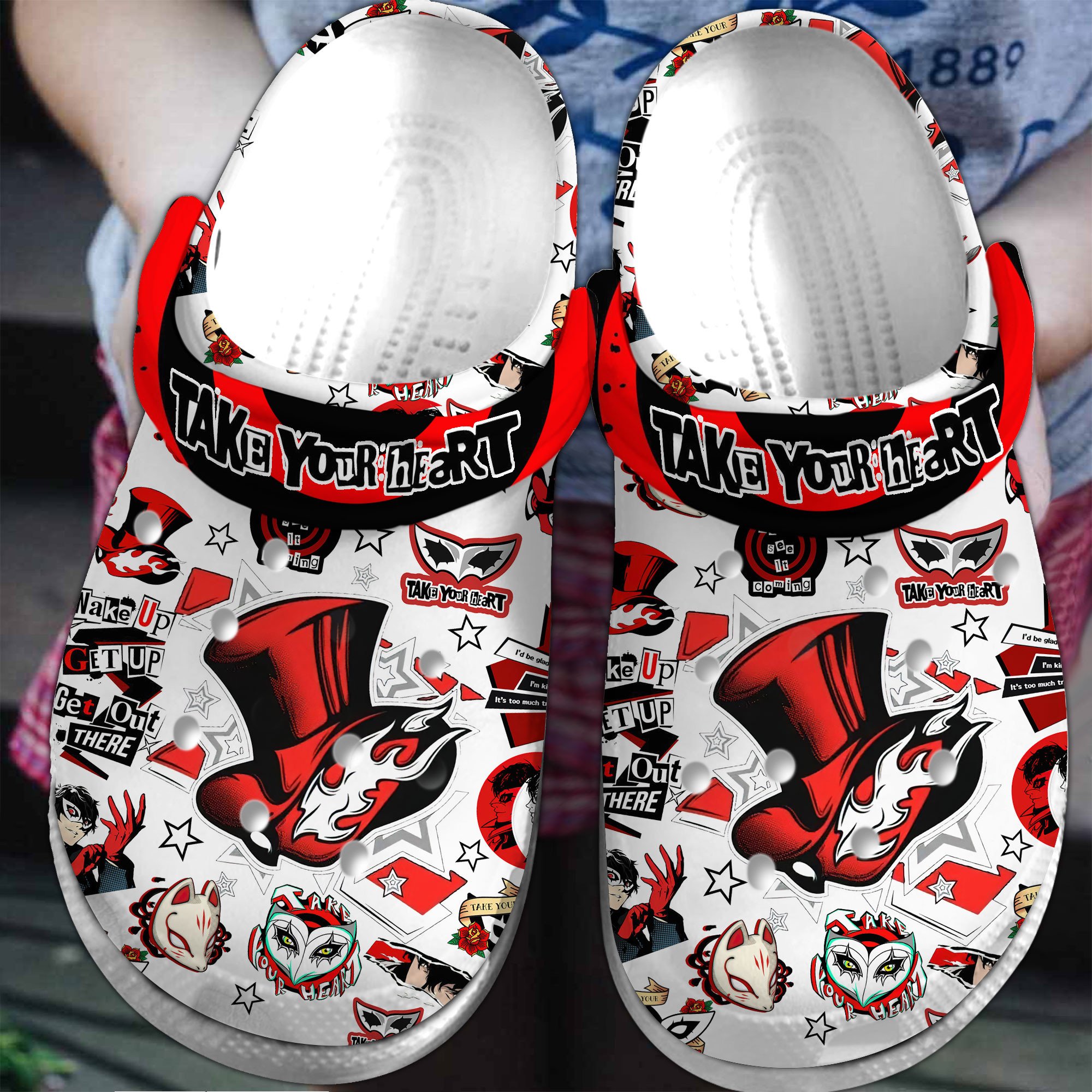 Persona 5 Game Crocs For Men Women And Kids - GNL1462580