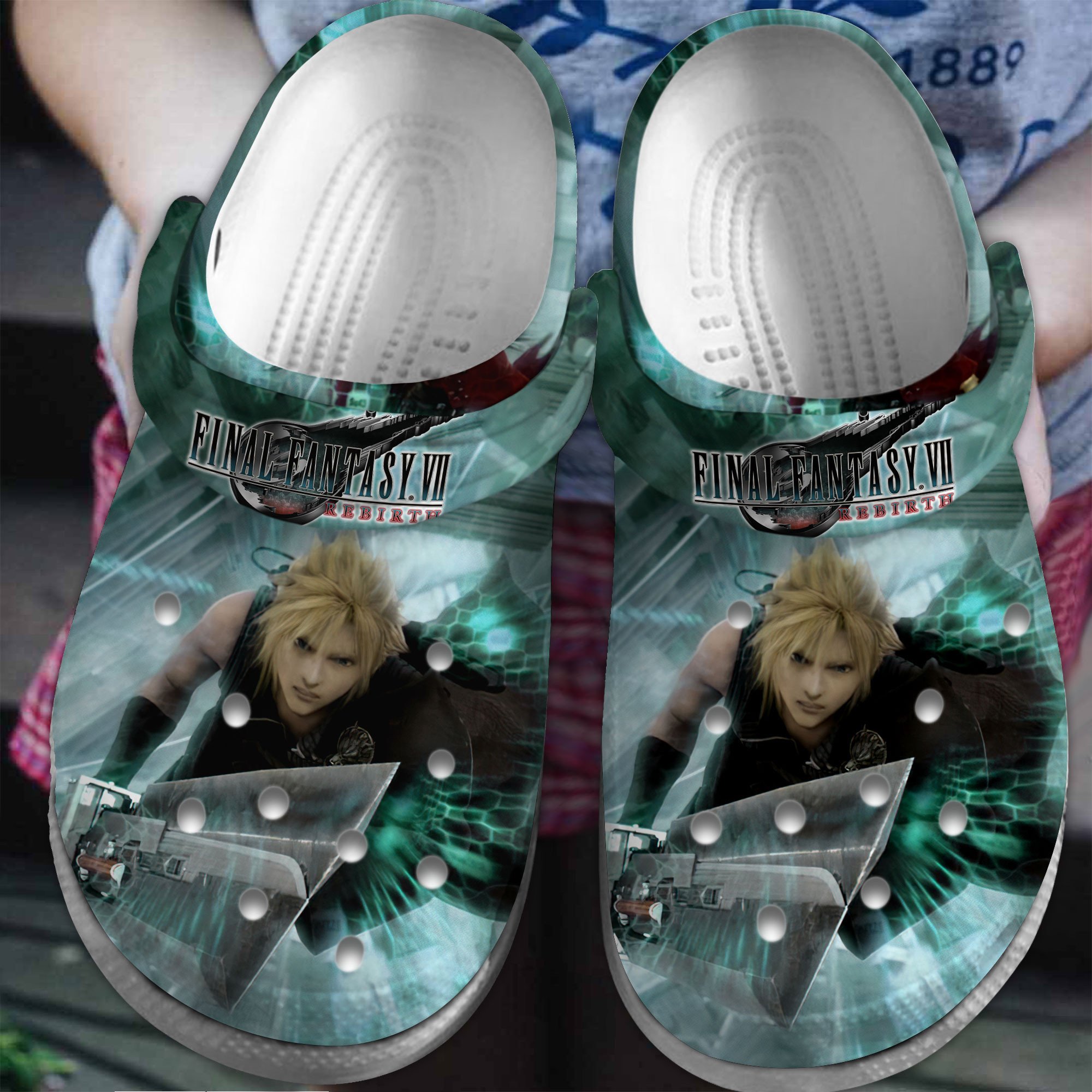 Final Fantasy VII Rebirth Game Crocs For Men Women And Kids - GNL1462607