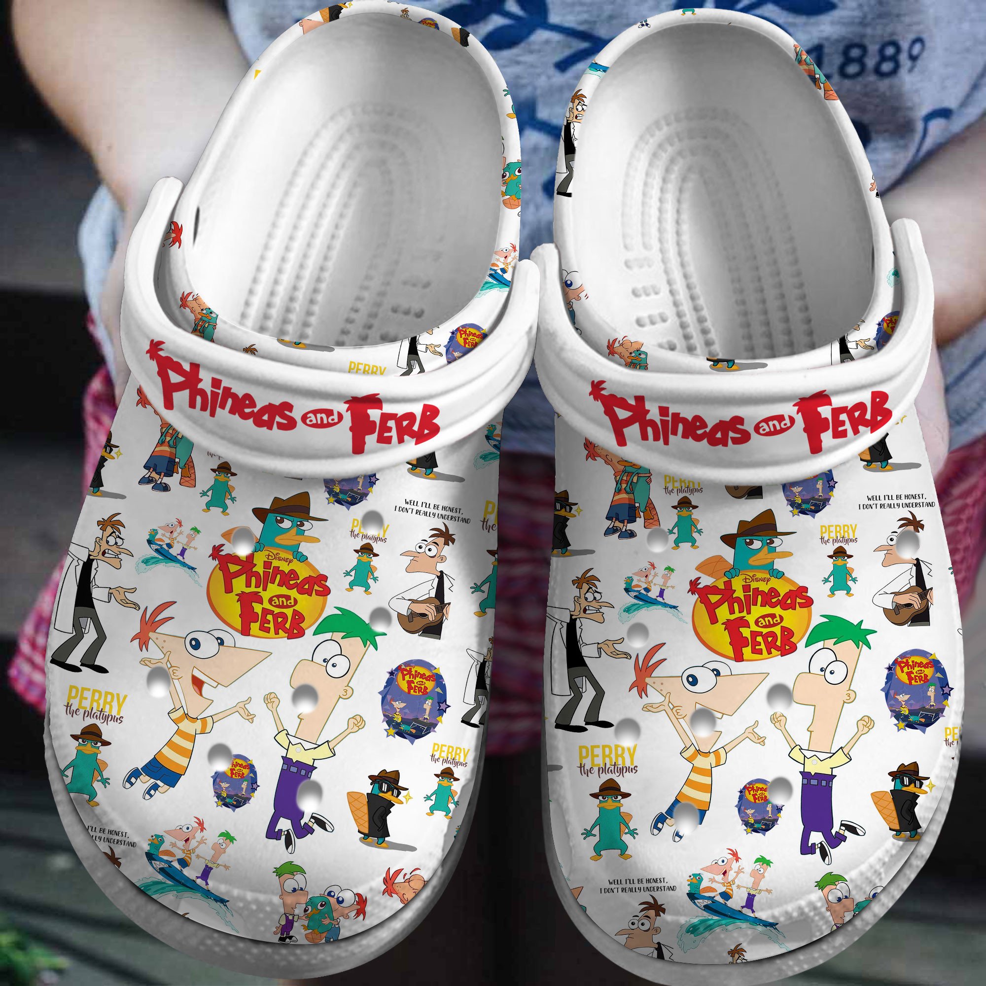 Phineas and Ferb TV Series Crocs For Men Women And Kids - GNL1462613