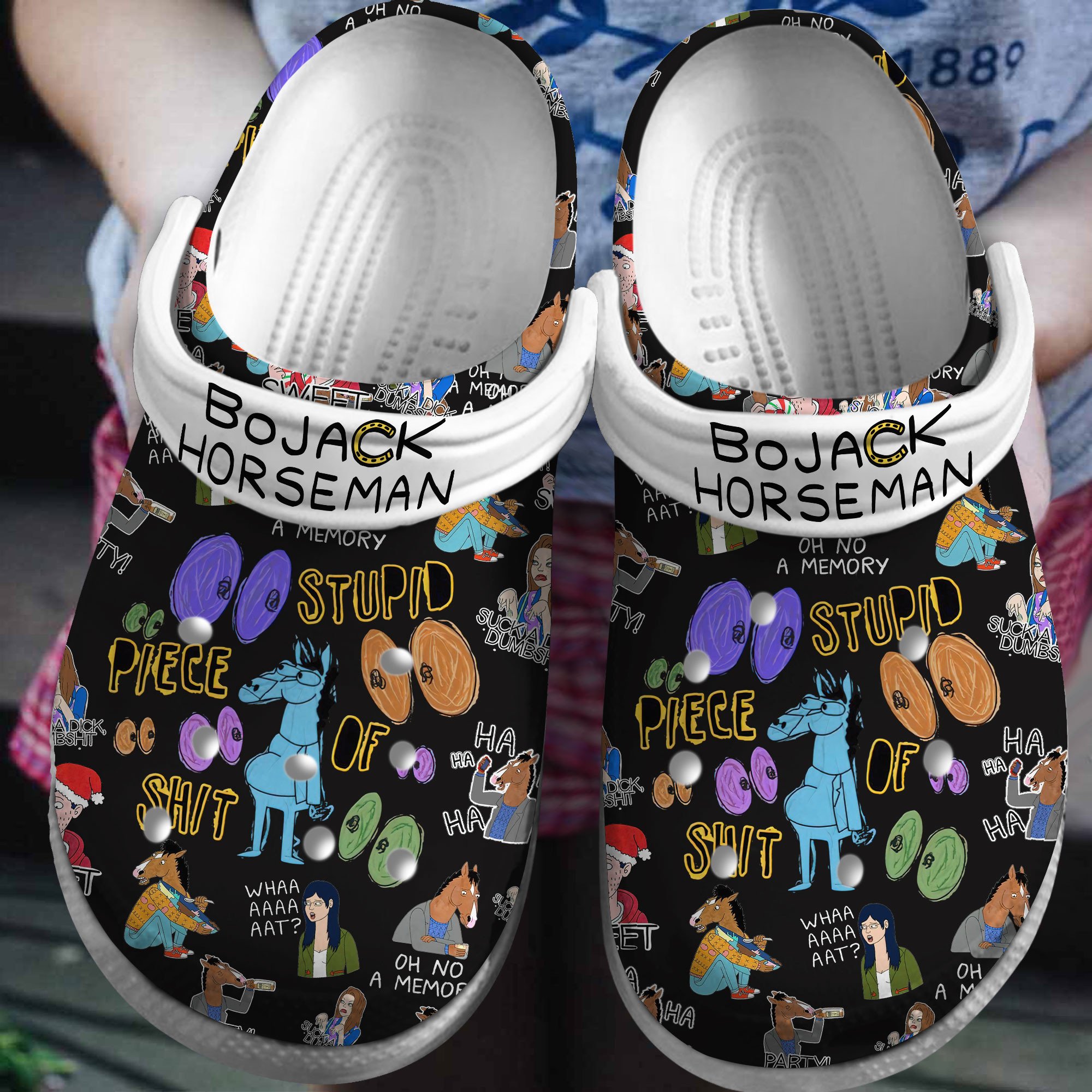 BoJack Horseman TV Series Crocs For Men Women And Kids - GNL1462573