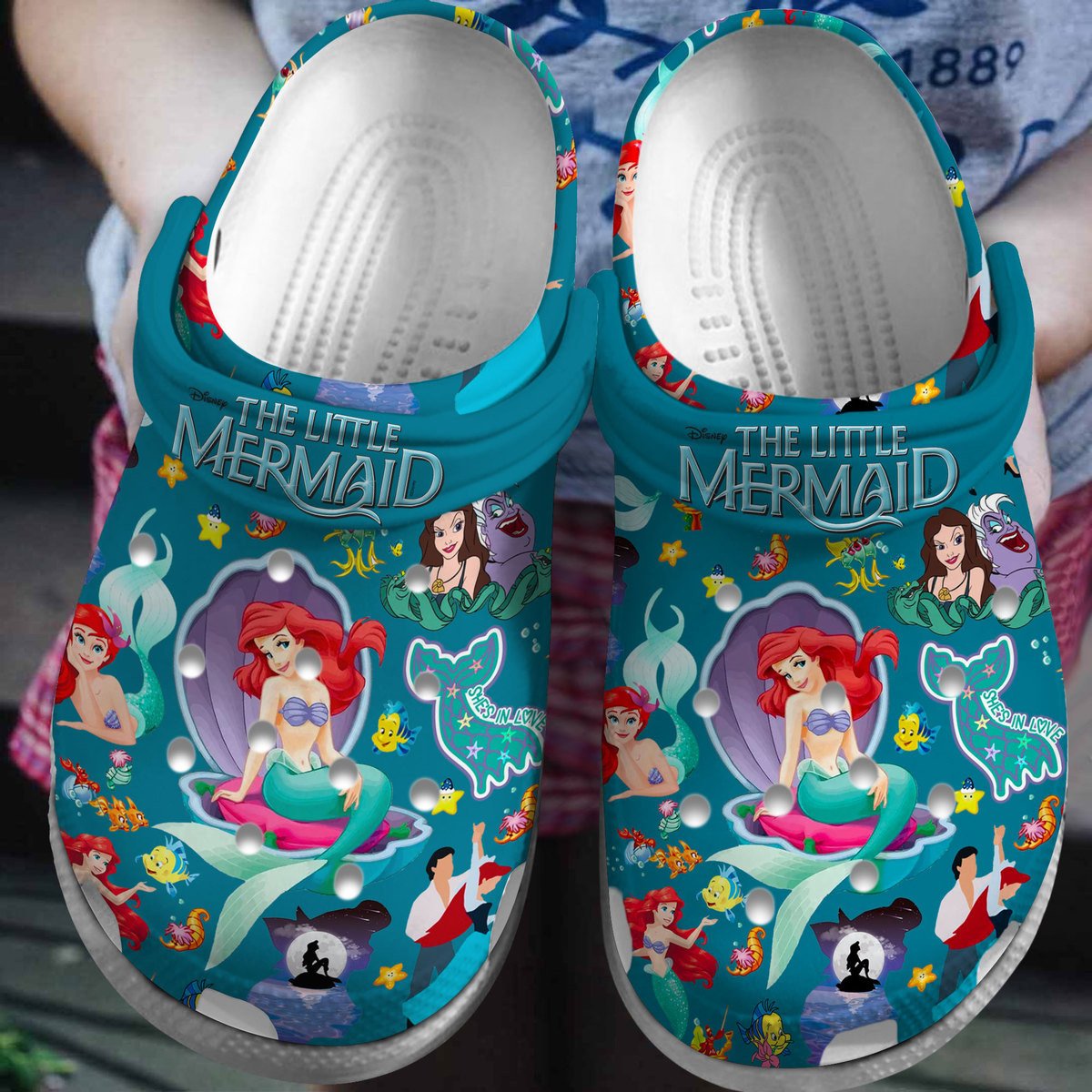 The Little Mermaid Disney Cartoon Crocs - GNL1462621