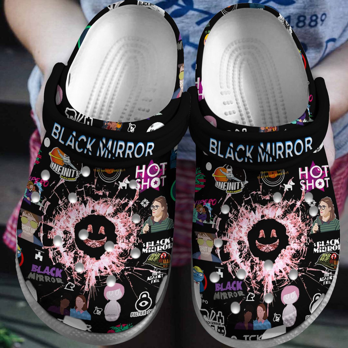 Black Mirror TV Series Crocs For Men Women And Kids - GNL1462639