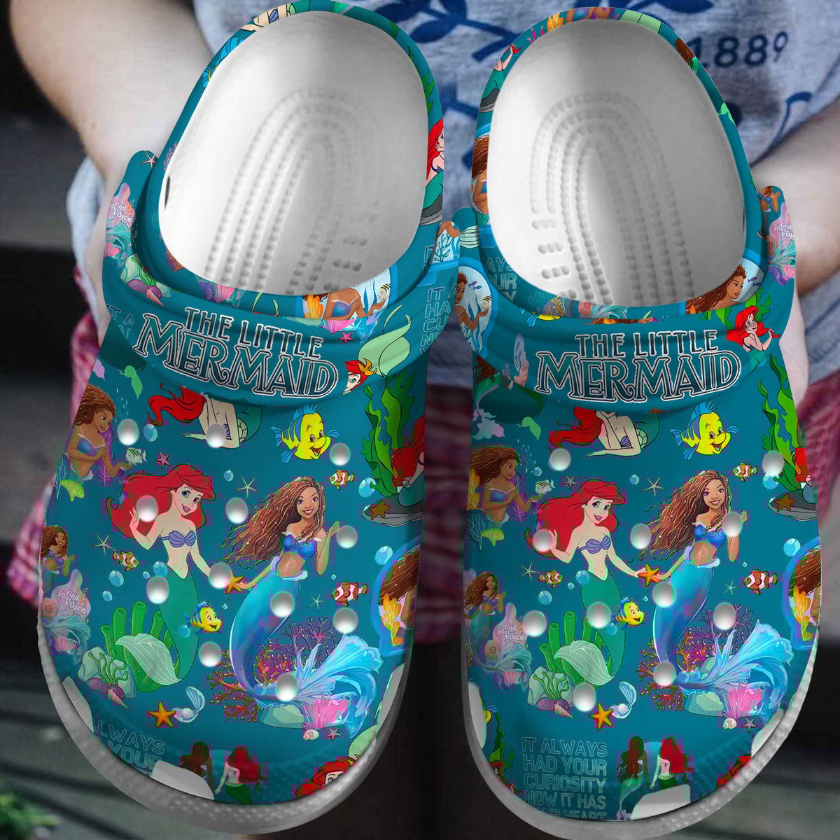 The Little Mermaid Disney Cartoon Crocs - GNL1462631