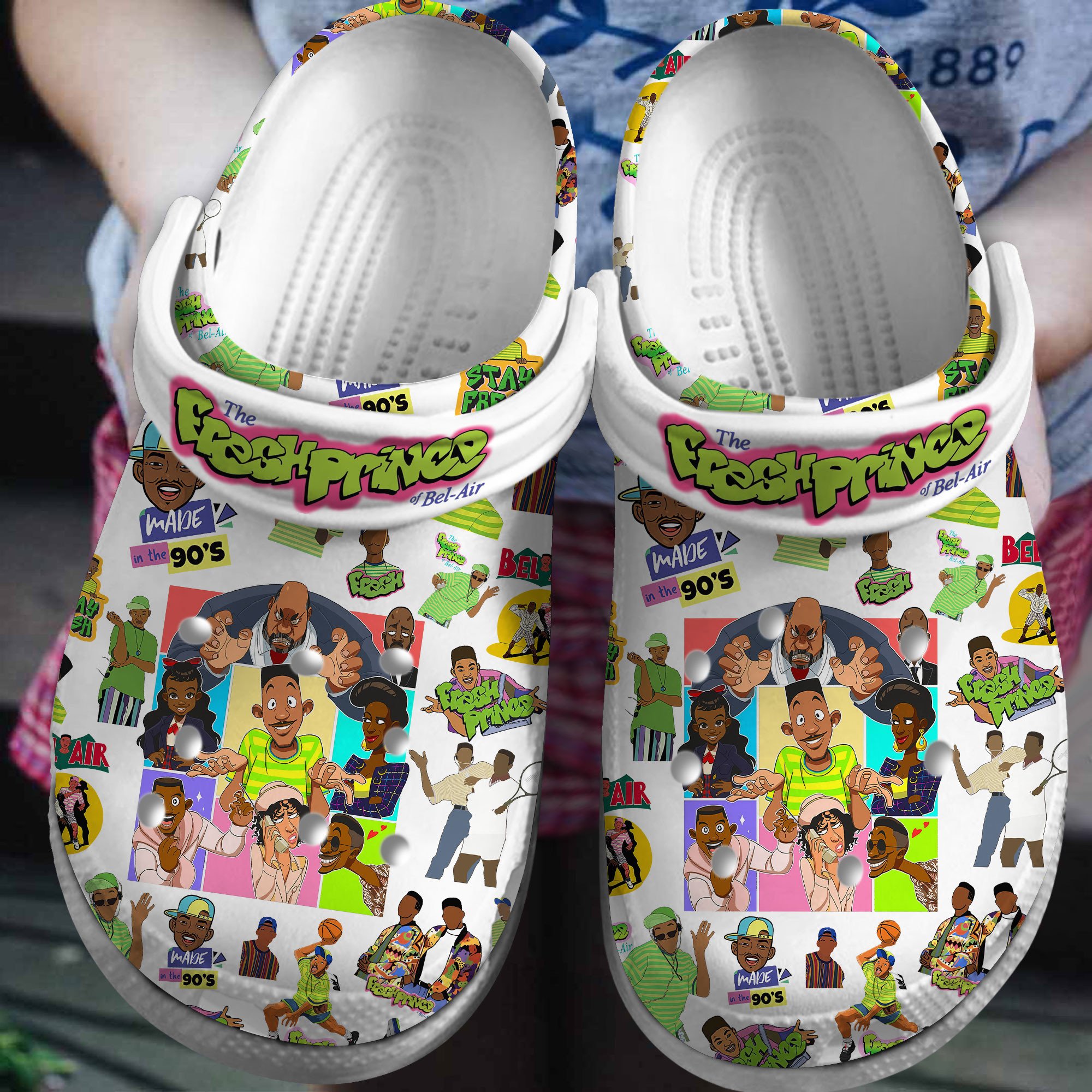 The Fresh Prince Of Bel Air TV Series Crocs For Men Women And Kids