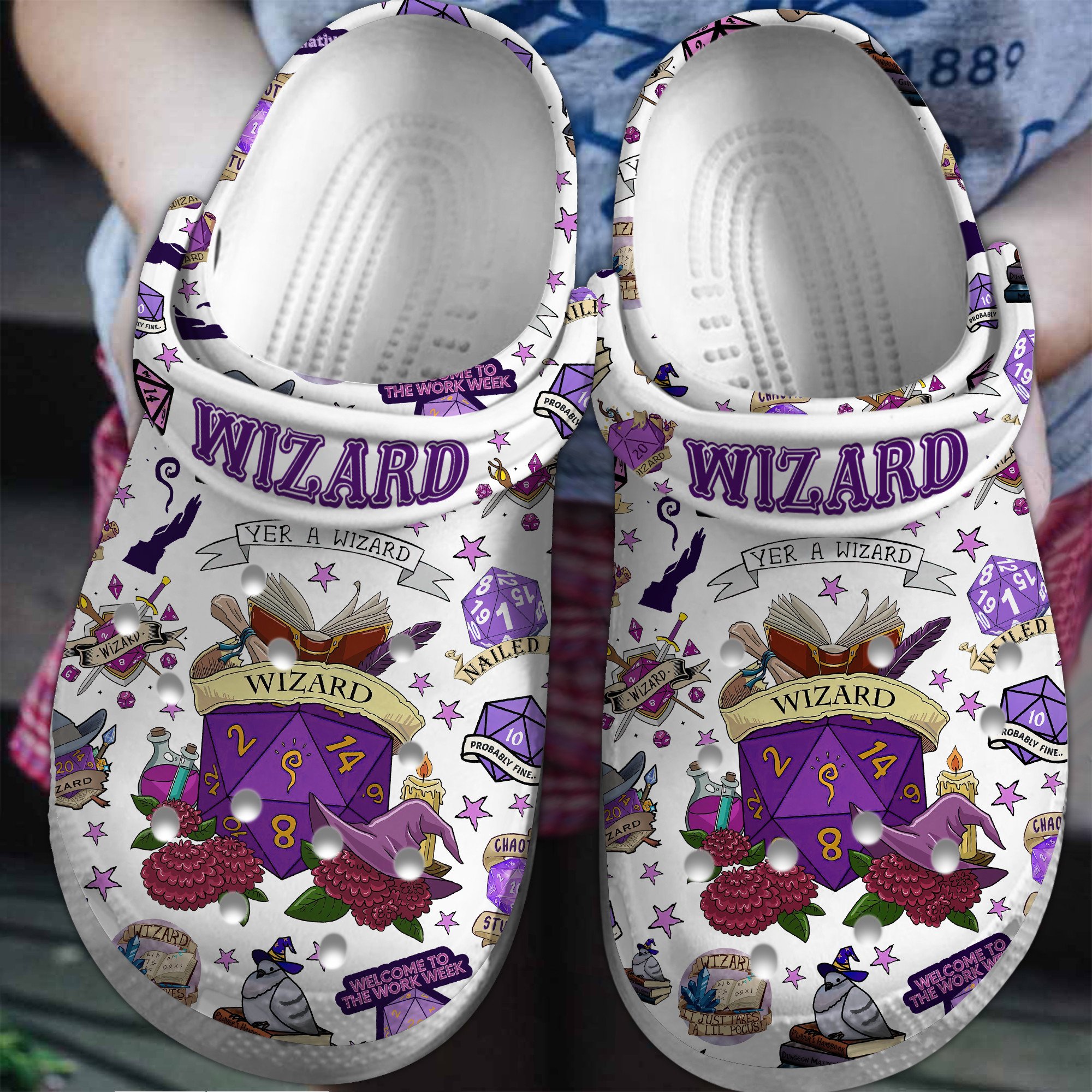 Dungeons And Dragons Game Crocs For Men Women And Kids - GNL1462693