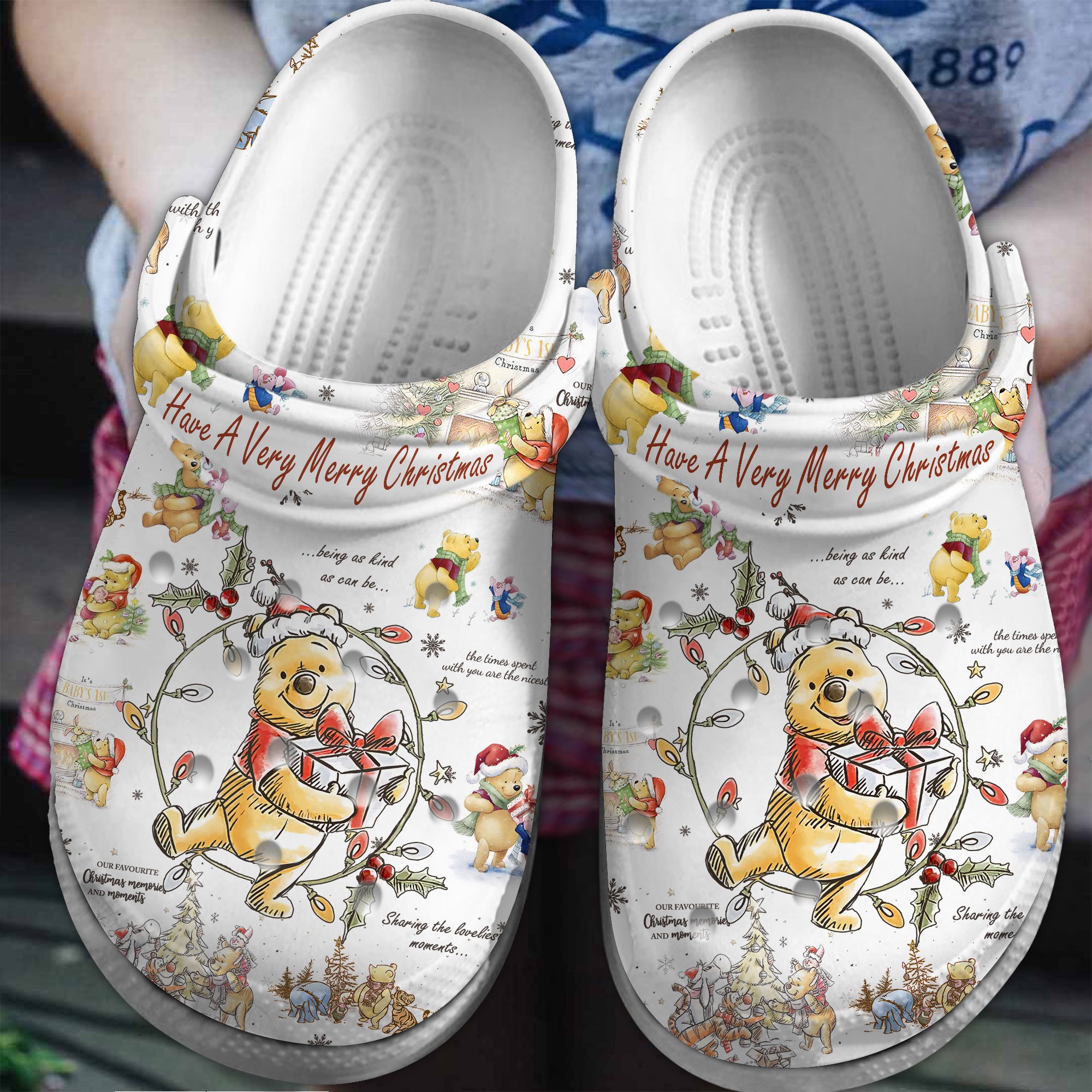 Winnie The Pooh Cartoon Crocs For Men Women And Kids - GNL1462689