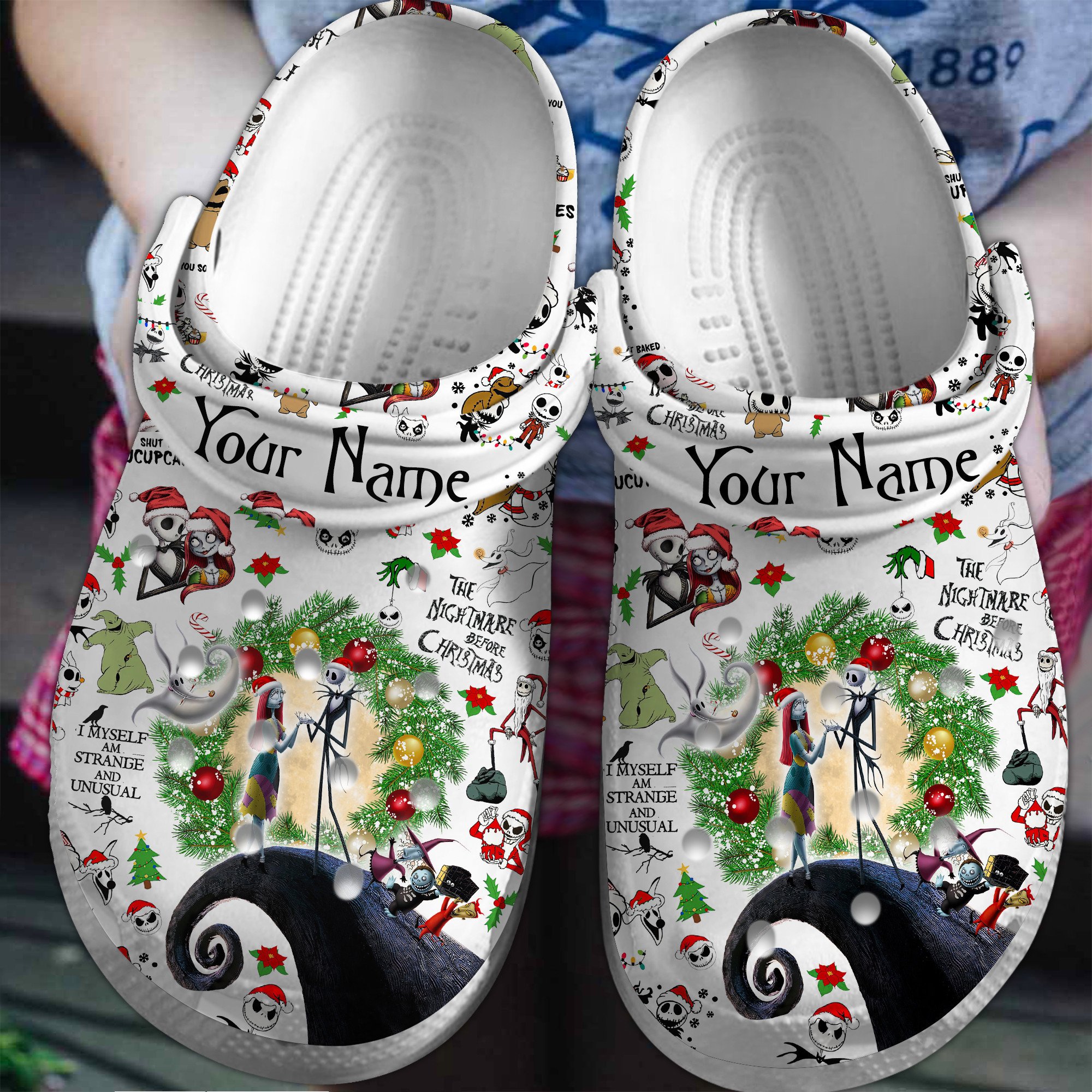 The Nightmare Before Christmas Cartoon Crocs - GNL1462704
