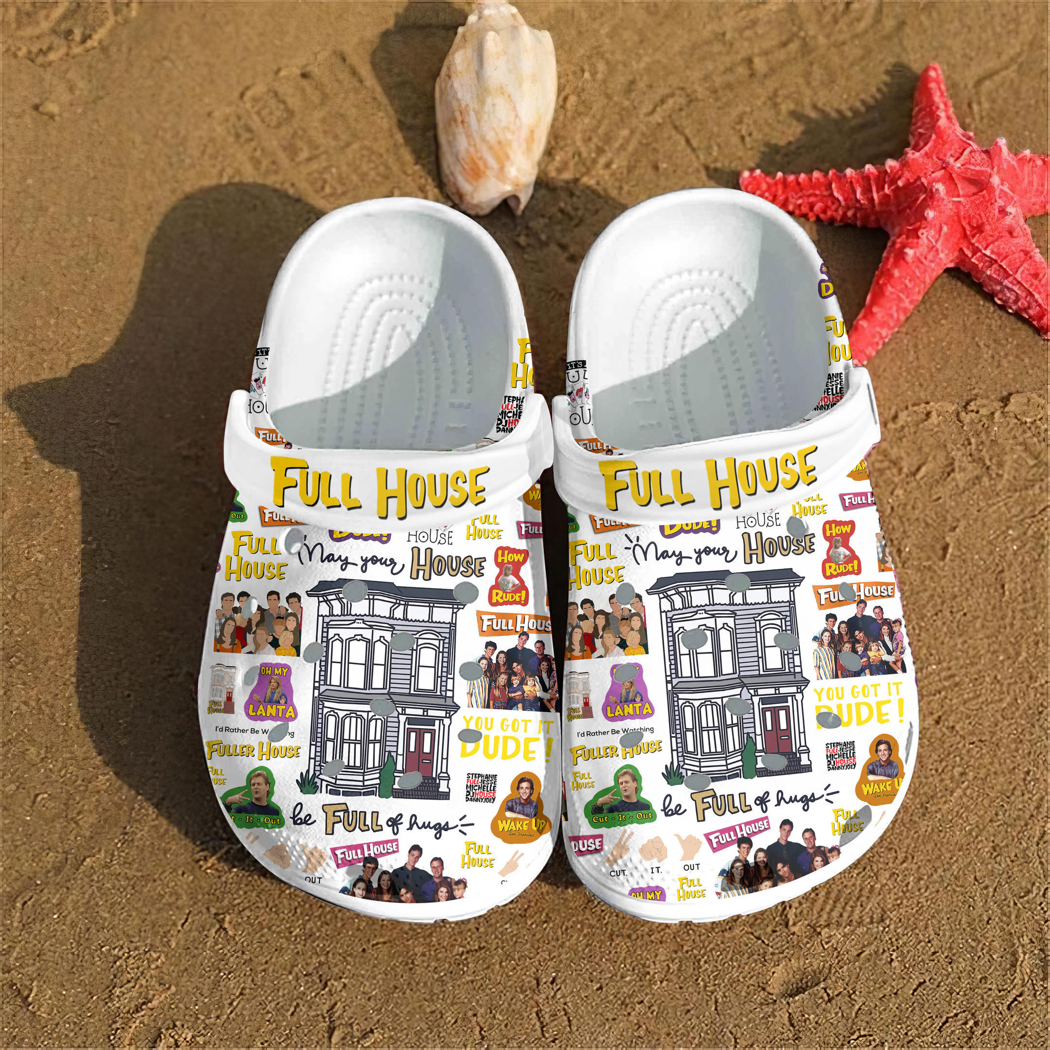 Full House TV Series Crocs For Men Women And Kids - GNL1462791