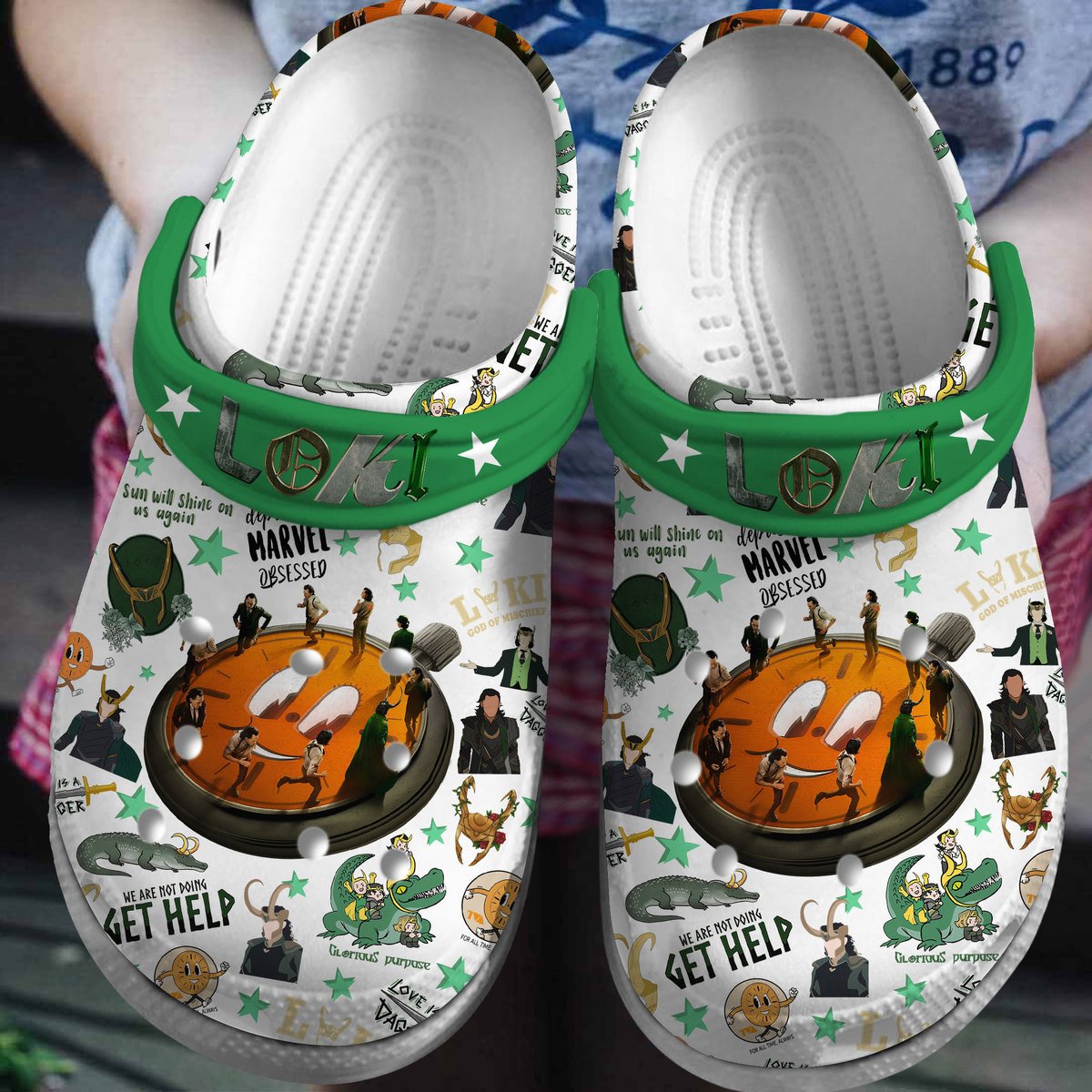 Loki TV Series Crocs For Men Women And Kids - GNL1462808