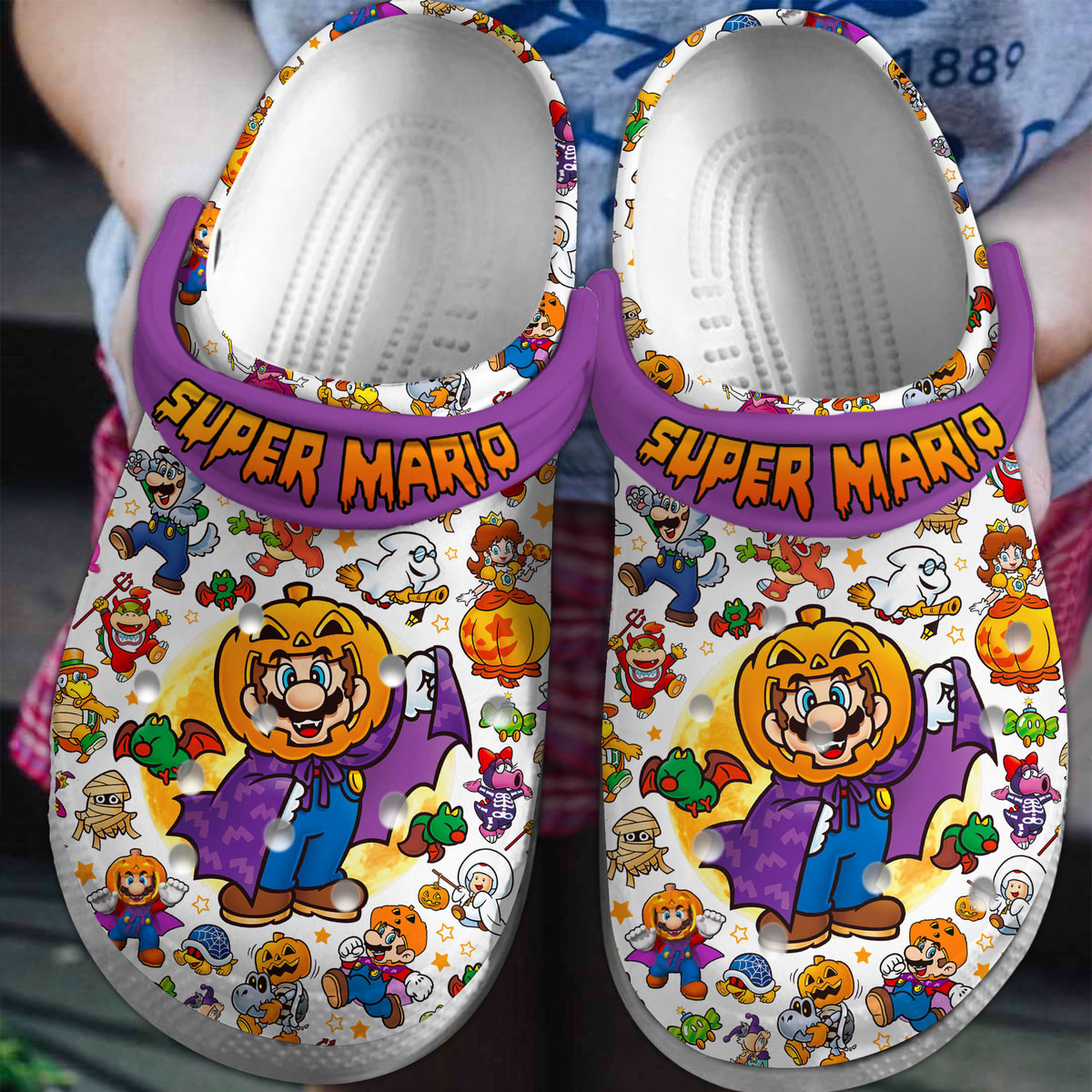 Super Mario Game Crocs For Men Women And Kids - GNL1462822