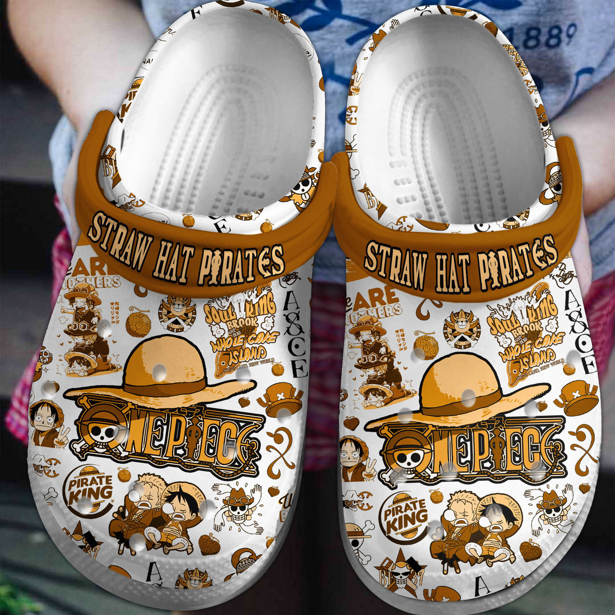 One Piece Anime Crocs For Men Women And Kids - GNL1462803