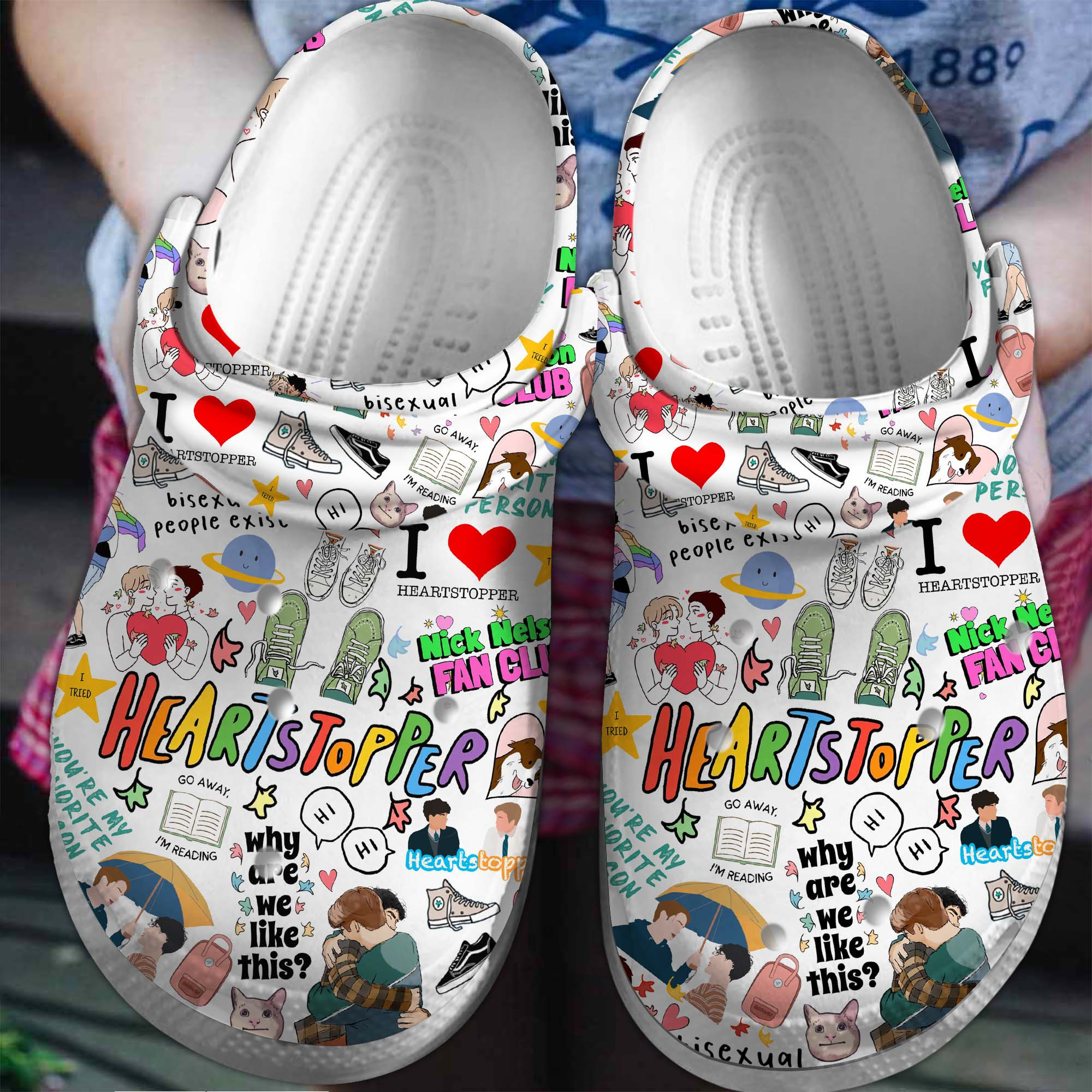 Heartstopper TV Series Crocs For Men Women And Kids - GNL1462824