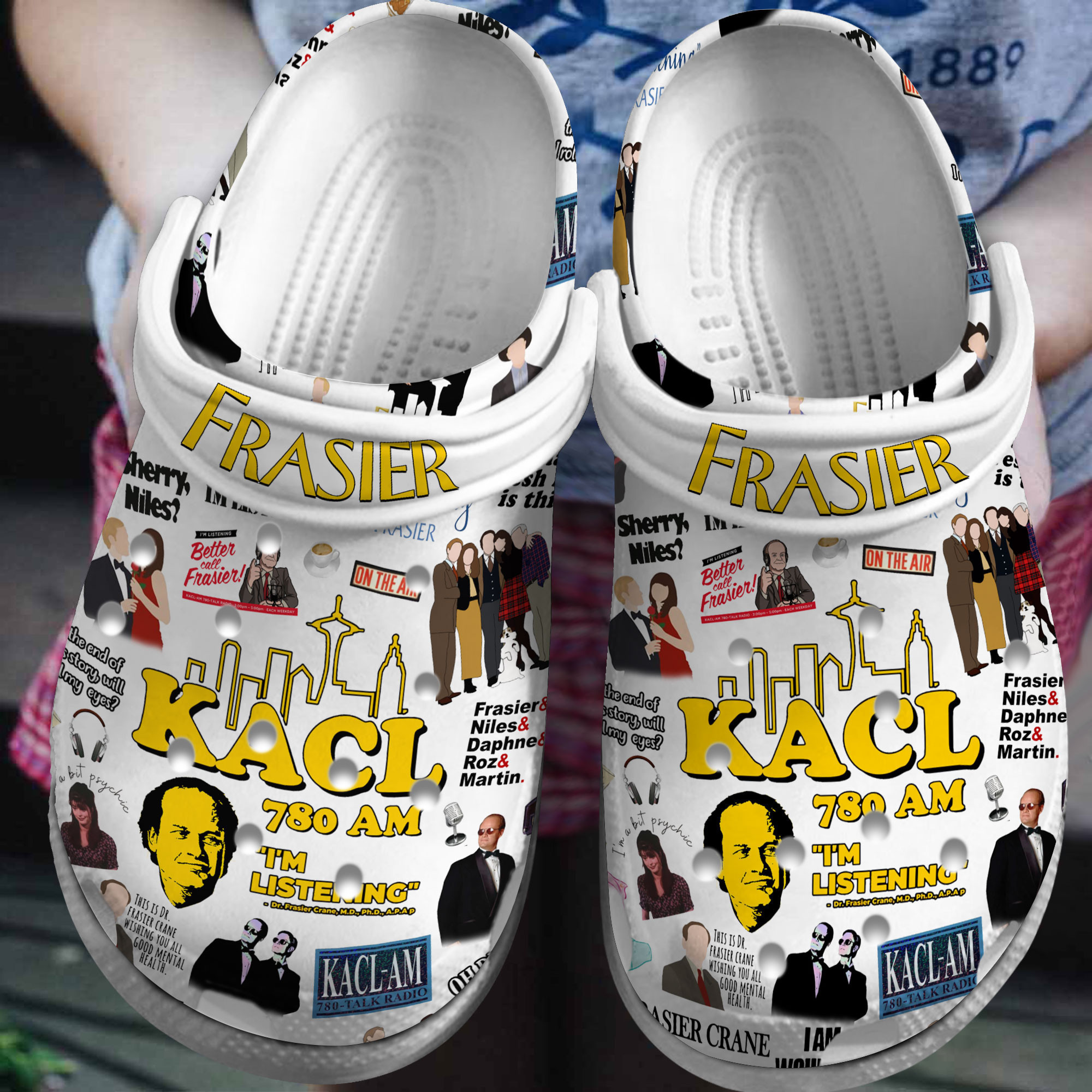 Frasier TV Series Crocs For Men Women And Kids - GNL1462814