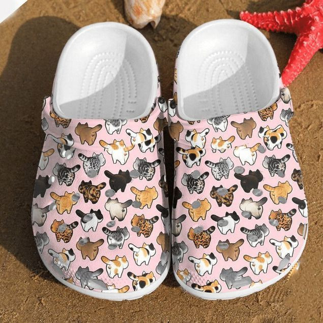 Cat Pattern Custom Cat Pattern Crocs Cat Pattern 2 Rubber Crocs Shoes Comfy Footwear