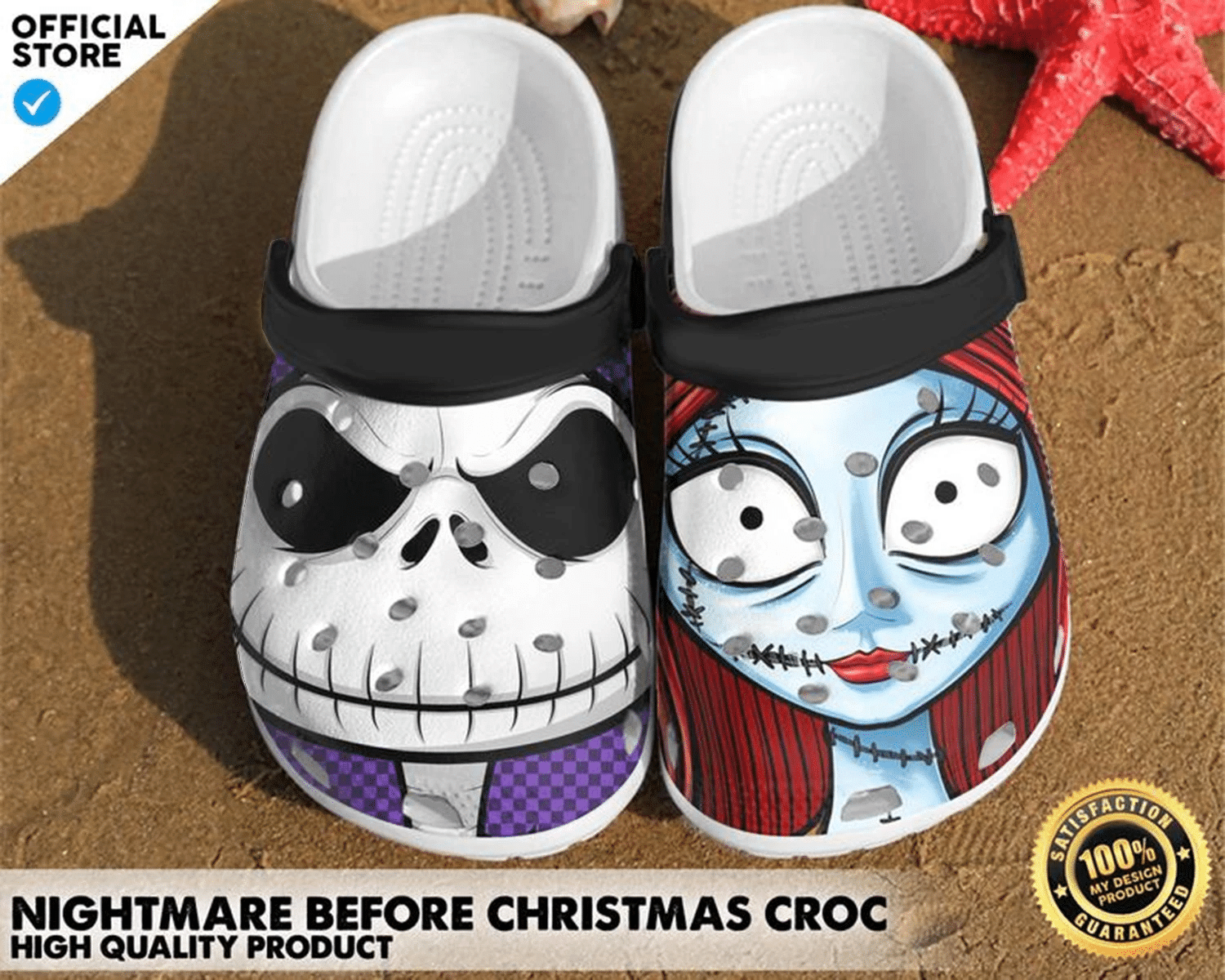 The Nightmare Before Christmas Crocs Clog Shoes - GNL1462897