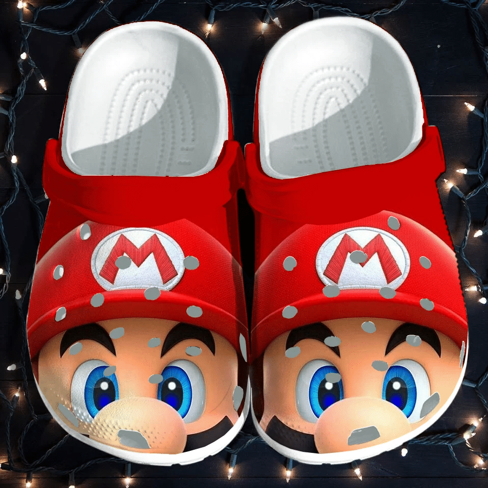 Super Mario Bros Crocs For Men Women And Kids Clog Shoes - GNL1462910