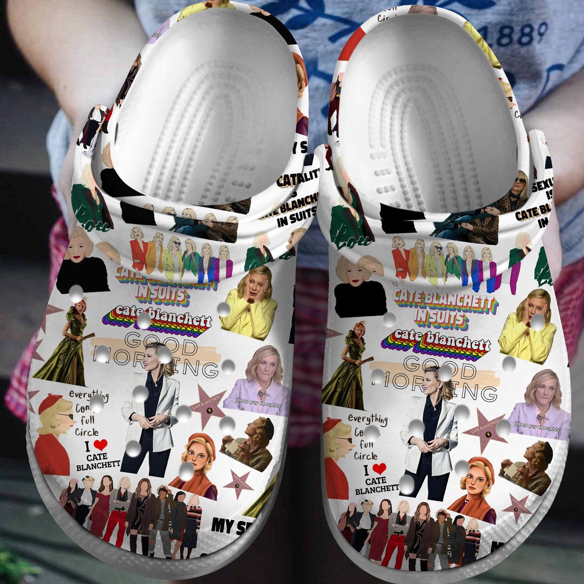 Cate Blanchett Actress Crocs For Men Women And Kids