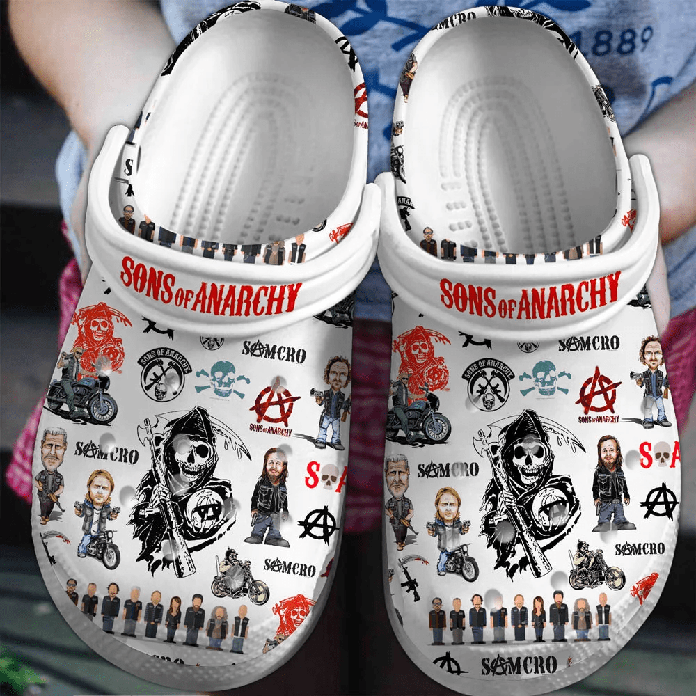 Sons of Anarchy TV Series Crocs For Men Women And Kids - GNL1462922