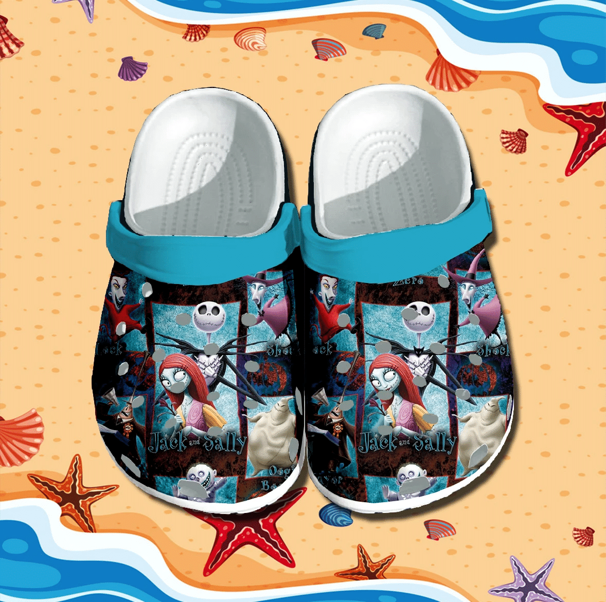 The Nightmare Before Christmas Crocs Clog Shoes - GNL1462914