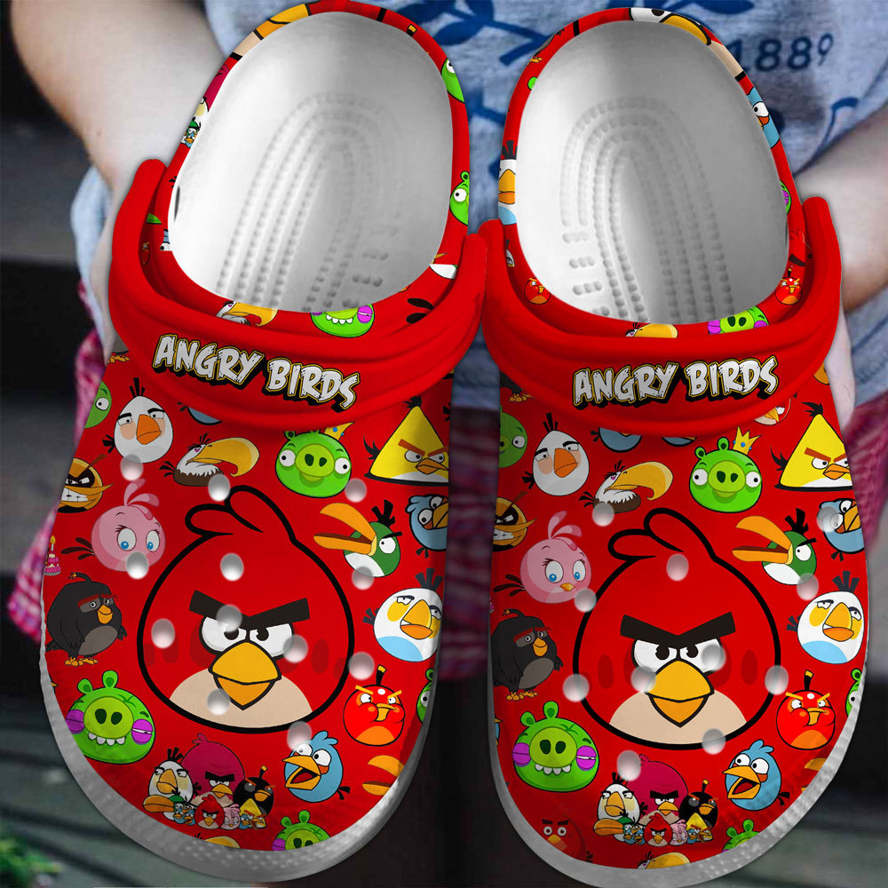 Angry Birds Game Crocs For Men Women And Kids - GNL1462937
